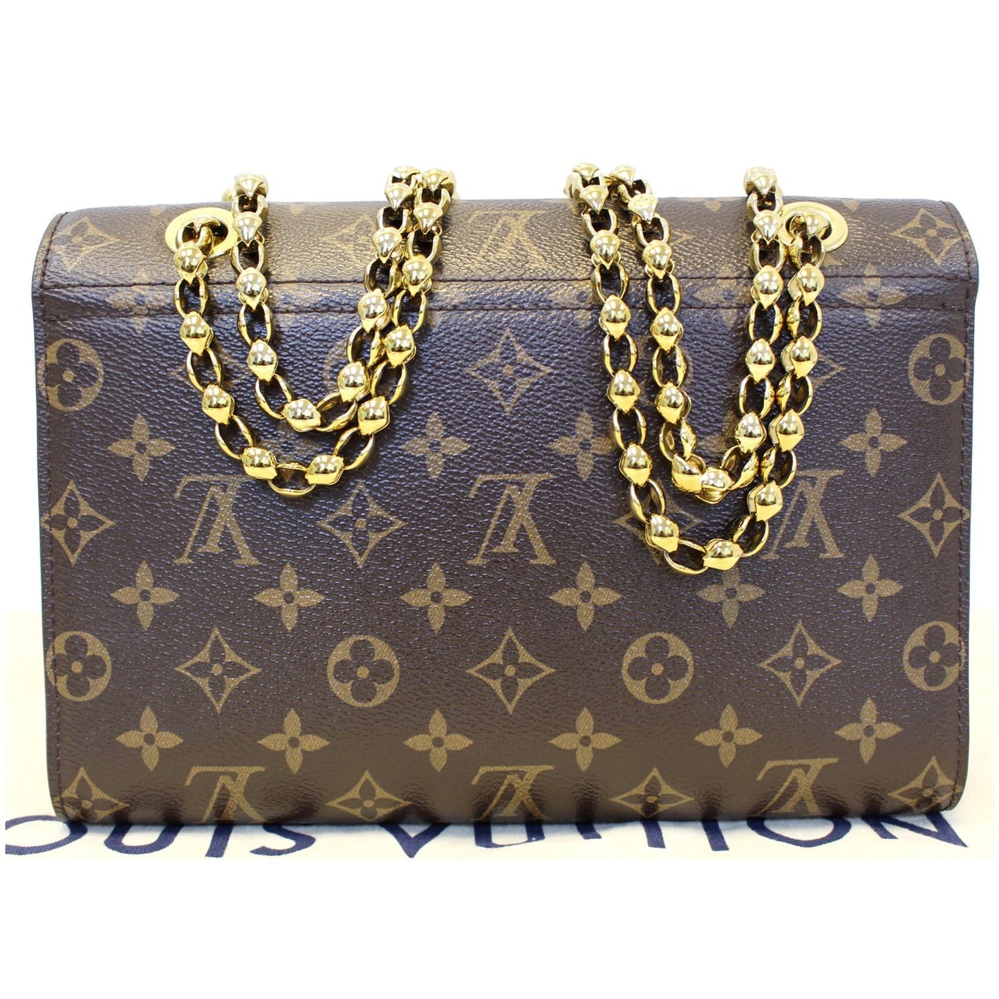 LOUIS VUITTON Victoire Monogram Canvas Shoulder Crossbody Bag Cherry