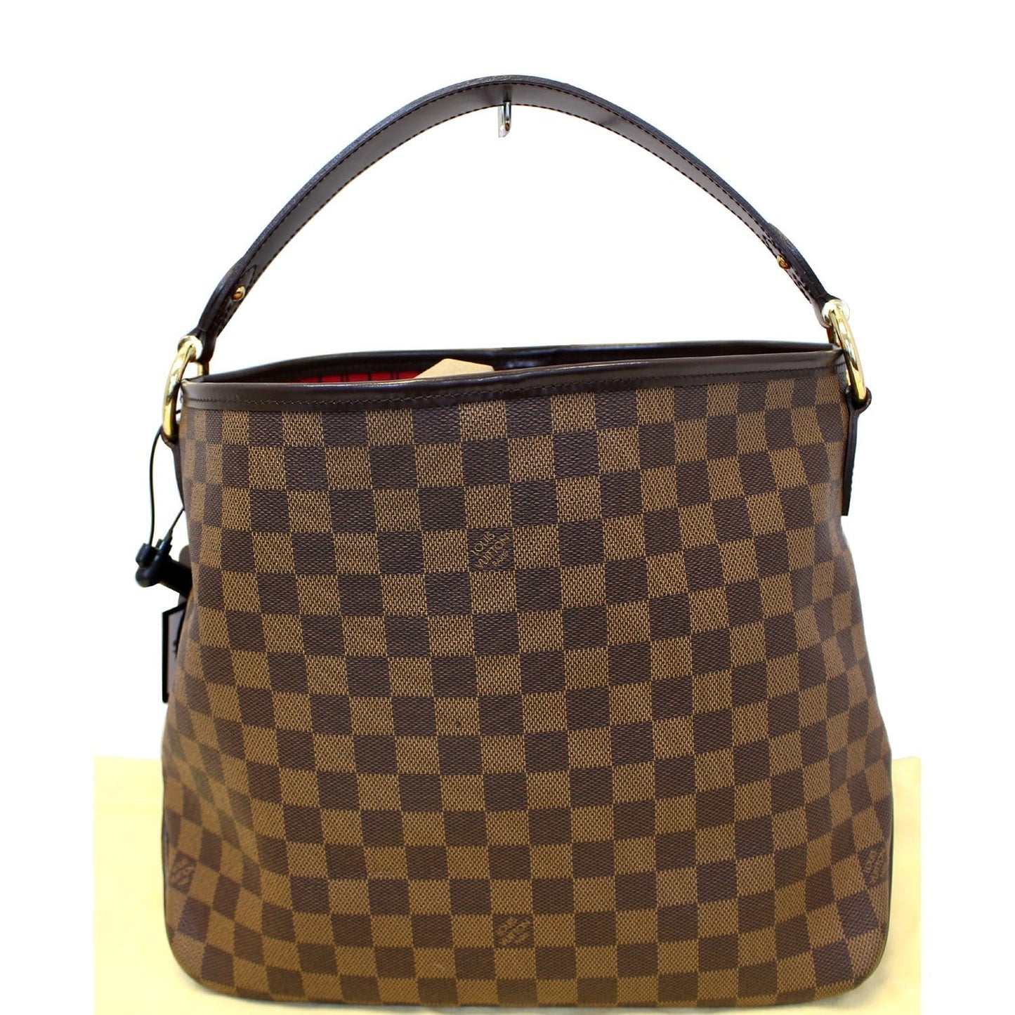 LOUIS VUITTON Delightful MM NM Damier Ebene Hobo Shoulder Bag