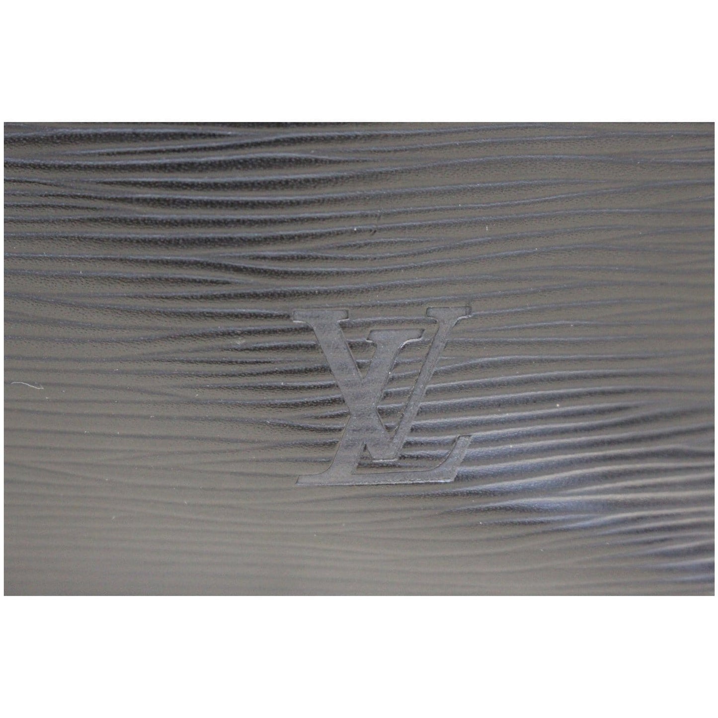 LOUIS VUITTON Sac a Dos Epi Leather Shoulder Bag Black