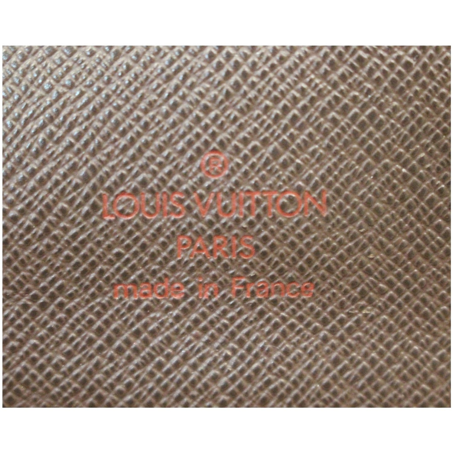 LOUIS VUITTON Modulable Damier Ebene Portefeuille Long Wallet Brown