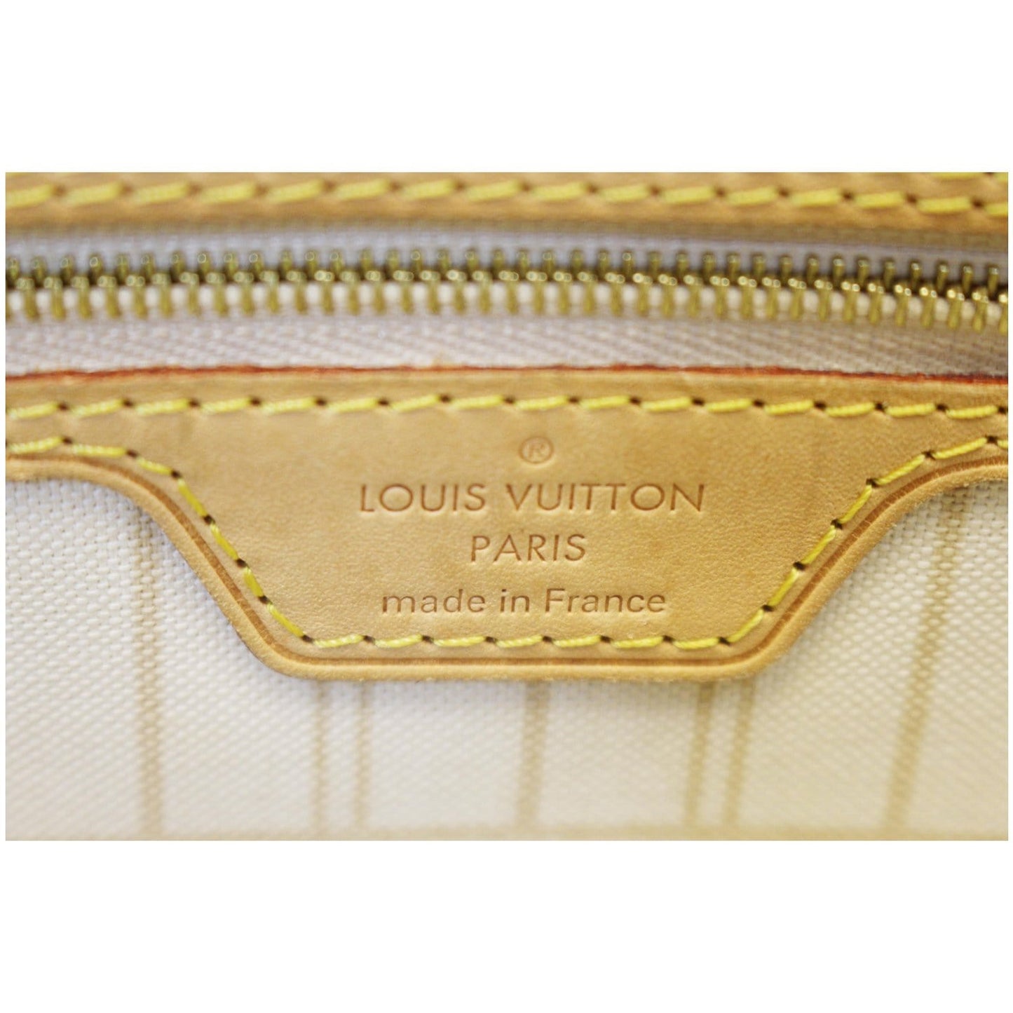 LOUIS VUITTON Neverfull PM Damier Azur Tote Bag