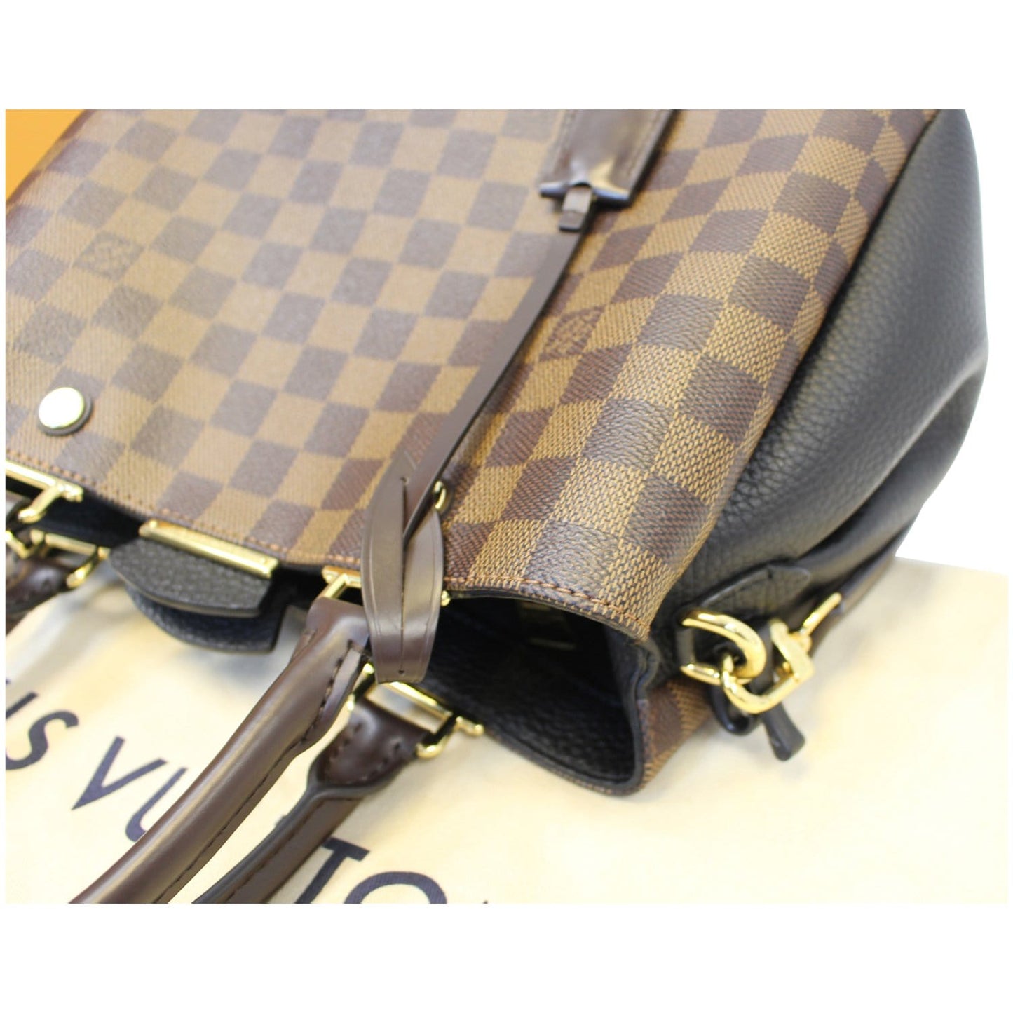 LOUIS VUITTON Brittany Damier Ebene Shoulder Bag