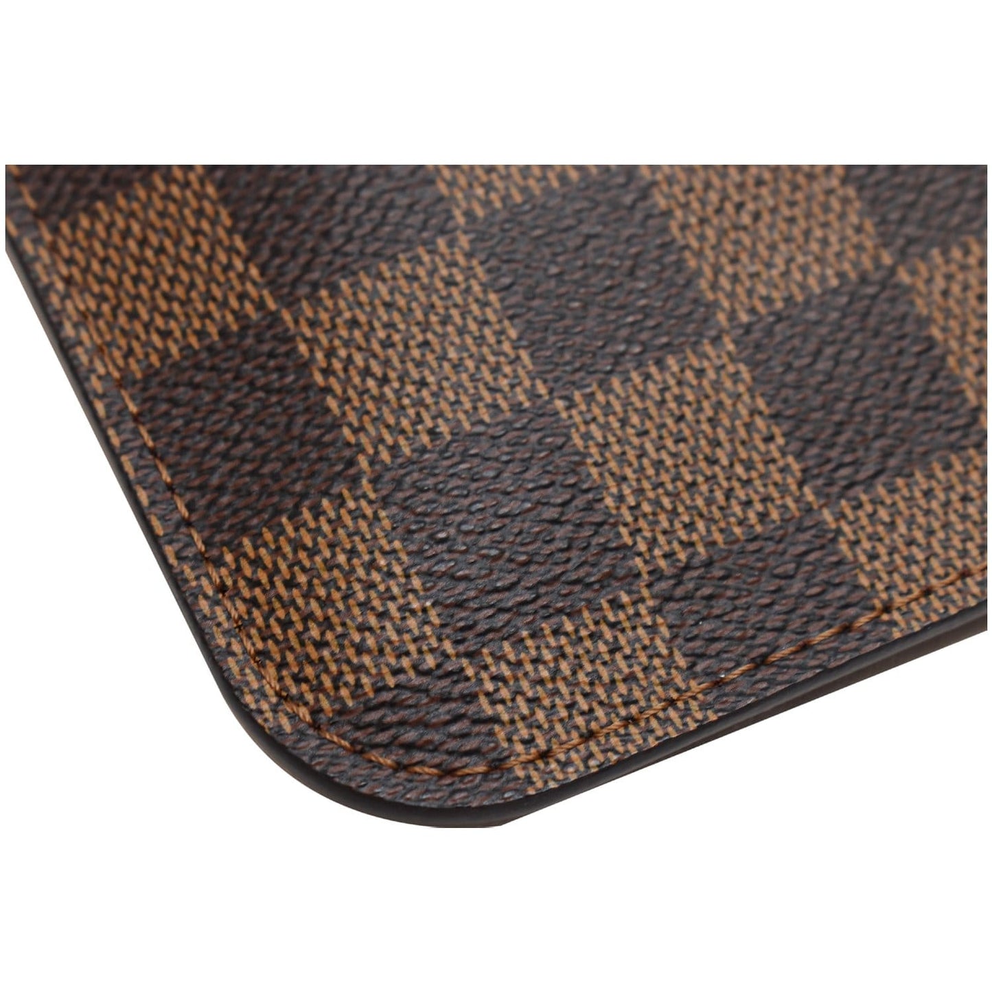 LOUIS VUITTON  Pochette Wristlet Pouch Monogram Canvas Neverfull MM Brown