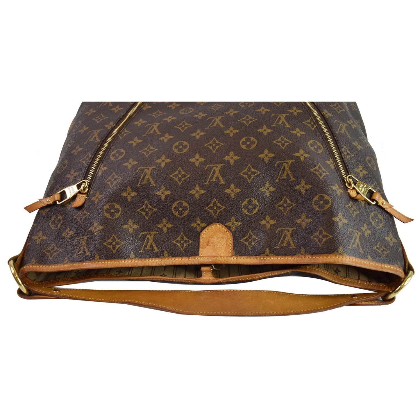 LOUIS VUITTON Delightful GM Monogram Canvas Shoulder Bag Brown