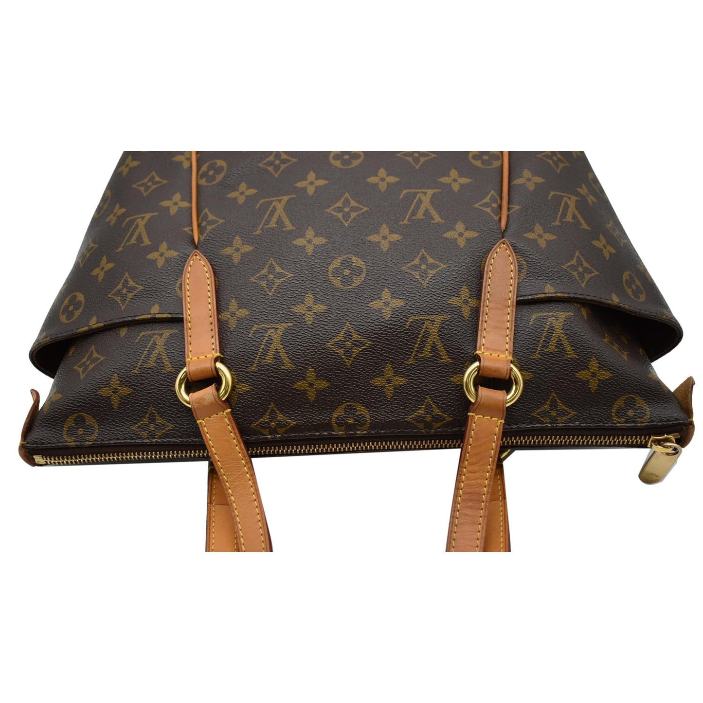 LOUIS VUITTON Totally PM Monogram Canvas Shoulder Bag Brown