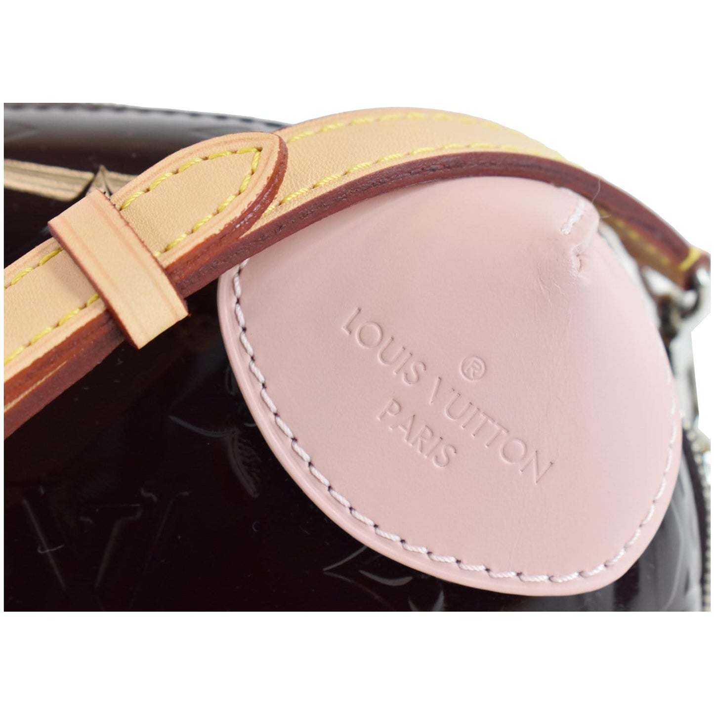 LOUIS VUITTON Venice Monogram Vernis Leather Shoulder Bag Amarante