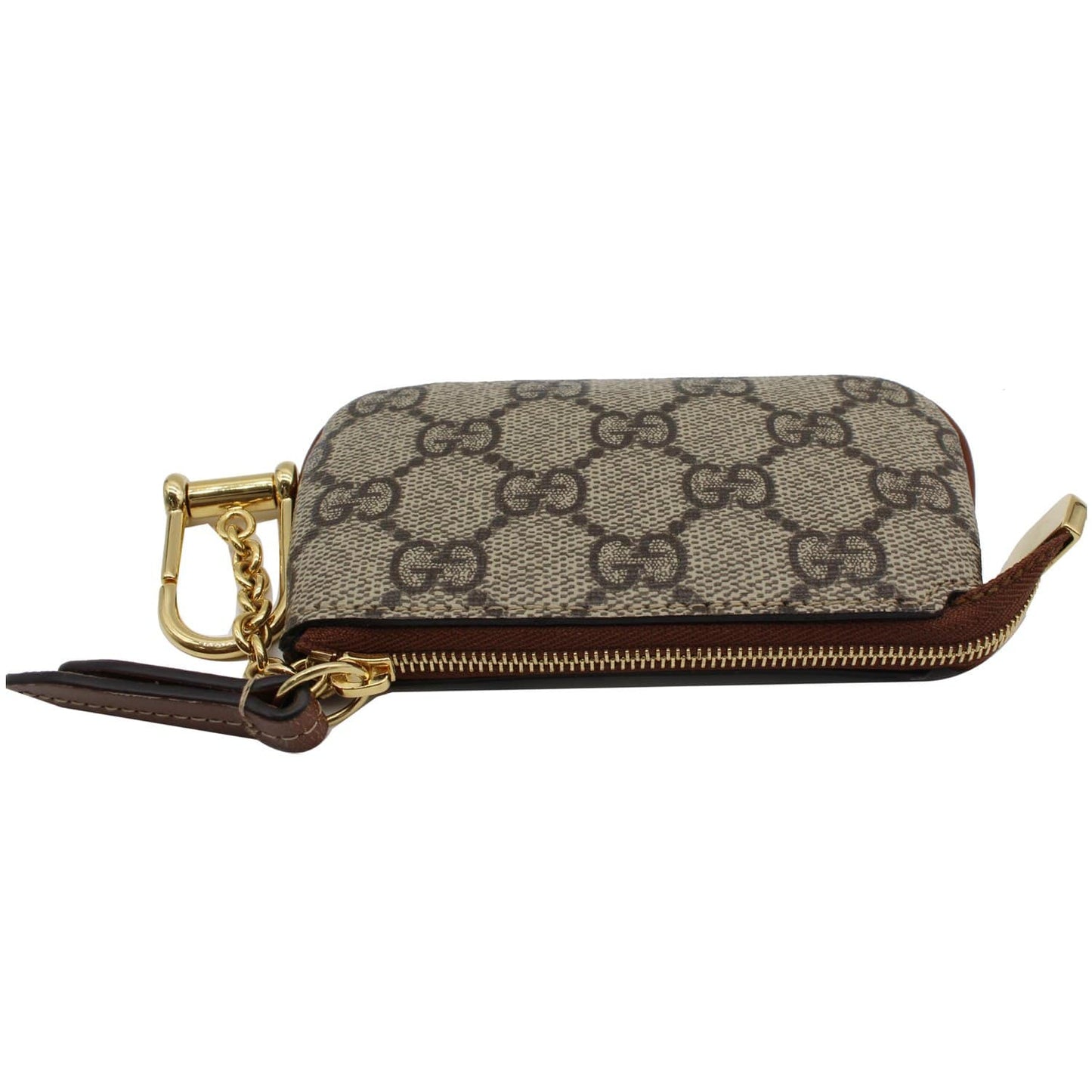 GUCCI GG Supreme Monogram Key Case Beige 447964