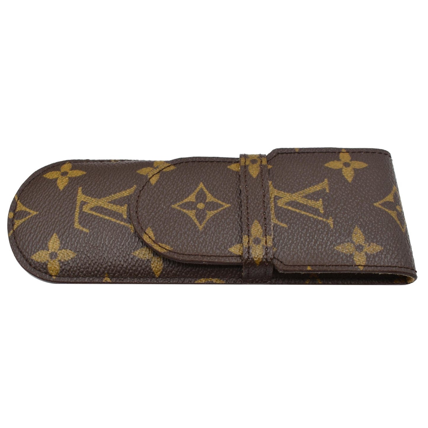 LOUIS VUITTON Etui Lunettes Rabat Monogram Canvas Glasses Case Brown - 25% OFF
