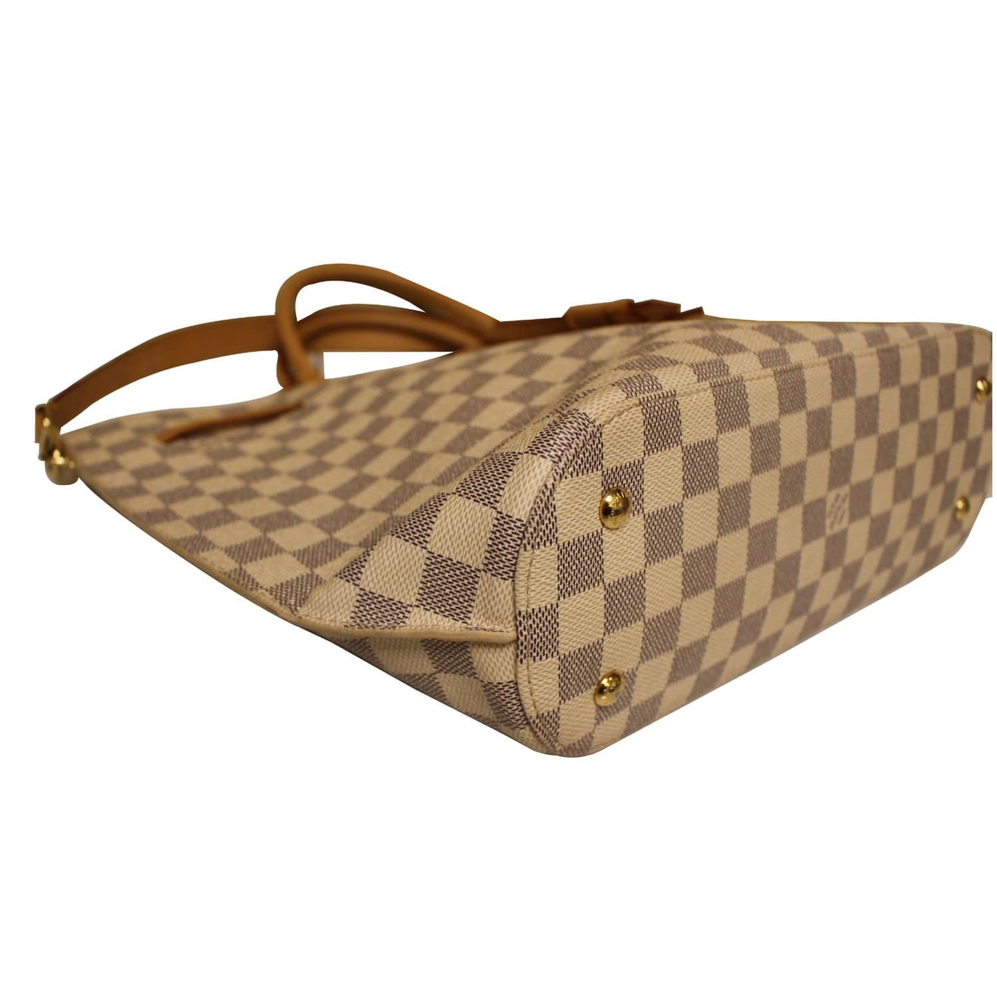 LOUIS VUITTON Girolata Damier Azur Shoulder Bag White