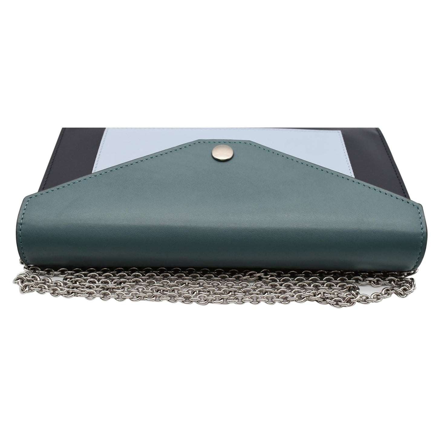 CELINE Pocket Envelope Leather Shoulder Bag Multicolor