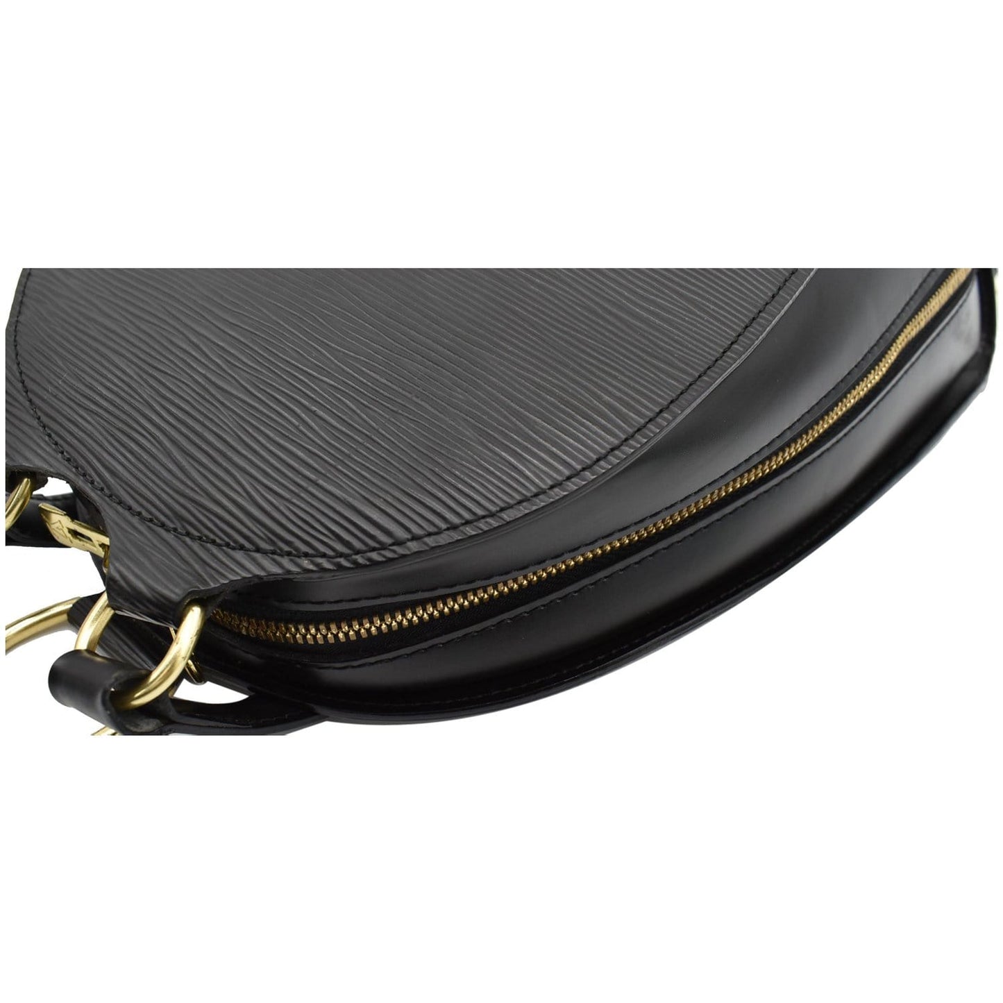 LOUIS VUITTON Mabillon Epi Leather Backpack Black