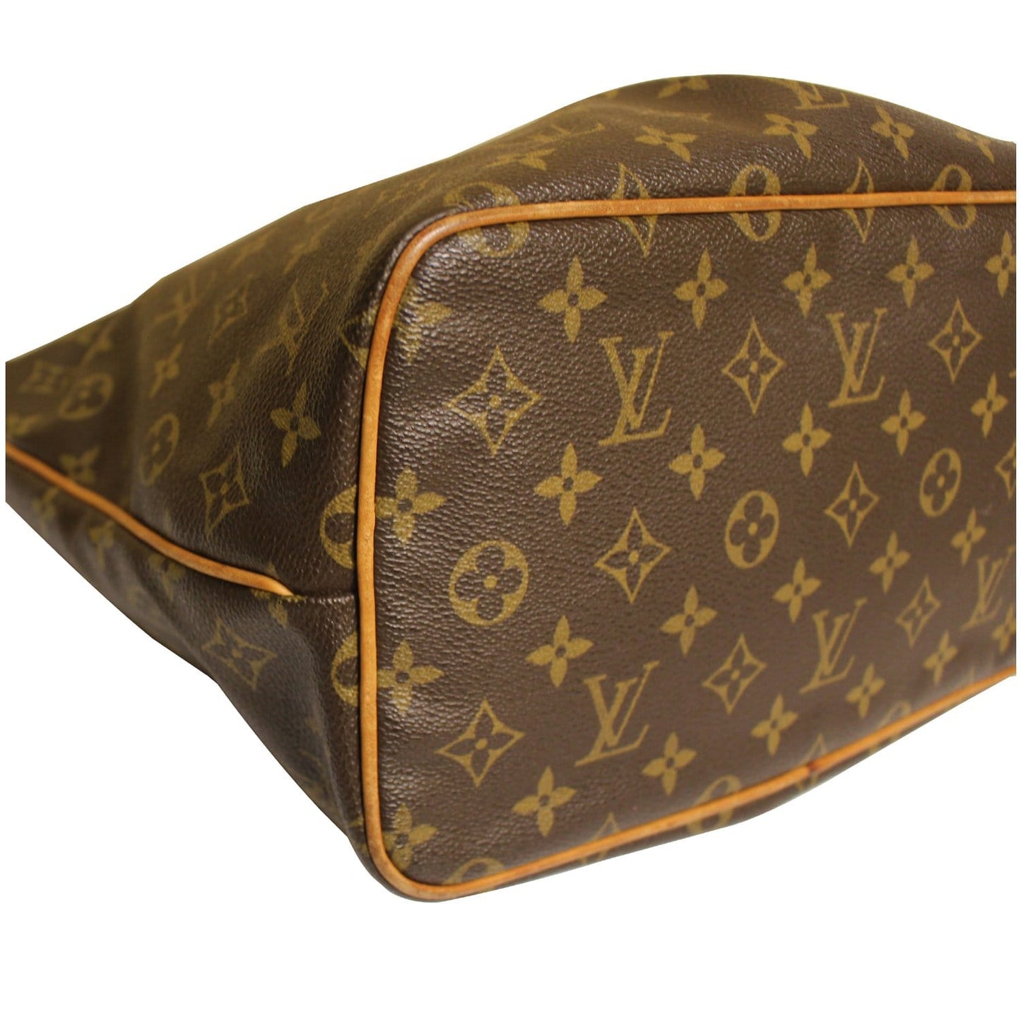 LOUIS VUITTON Palermo PM Monogram Canvas Shoulder Bag Brown