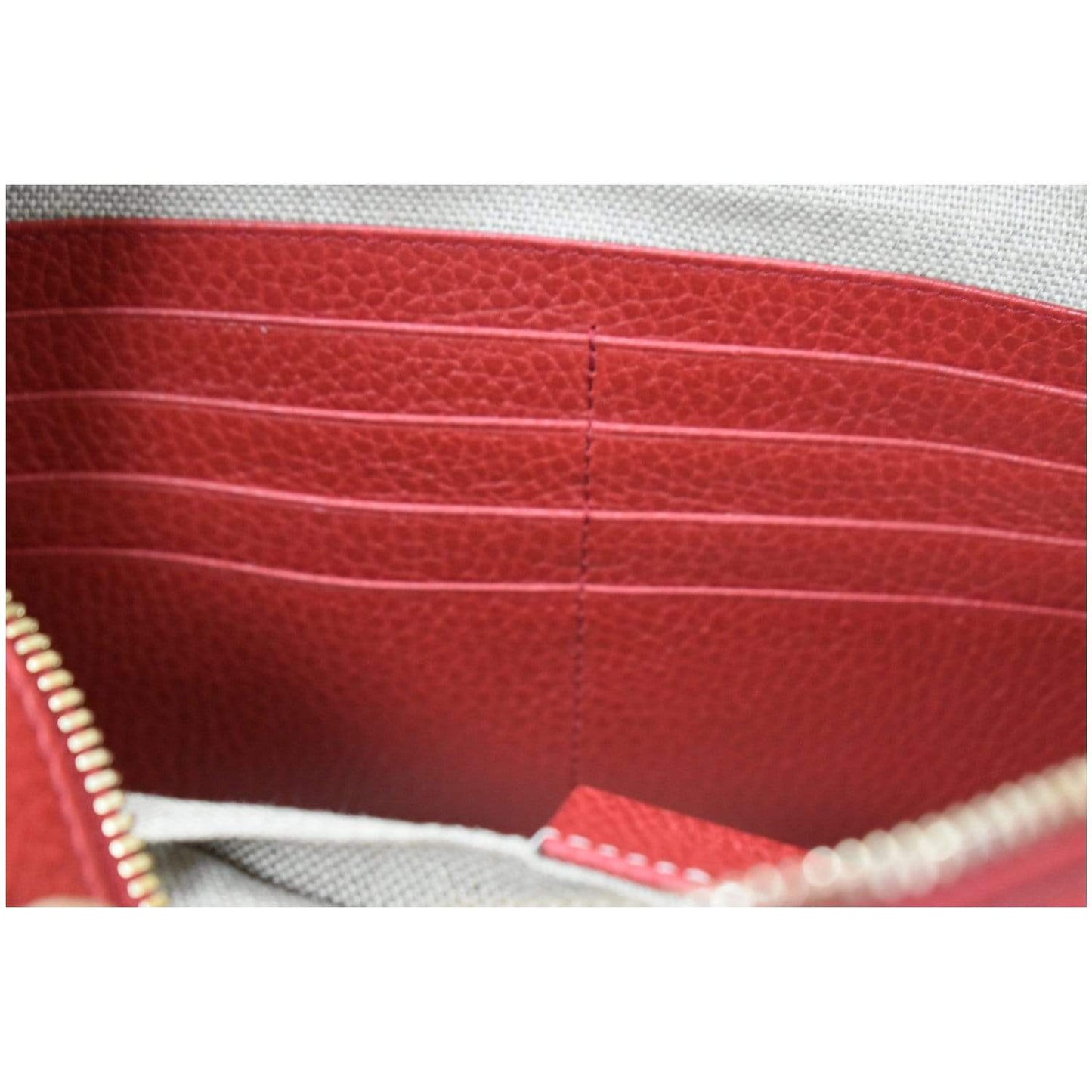GUCCI Bree GG Canvas Leather Crossbody Bag Beige 449413