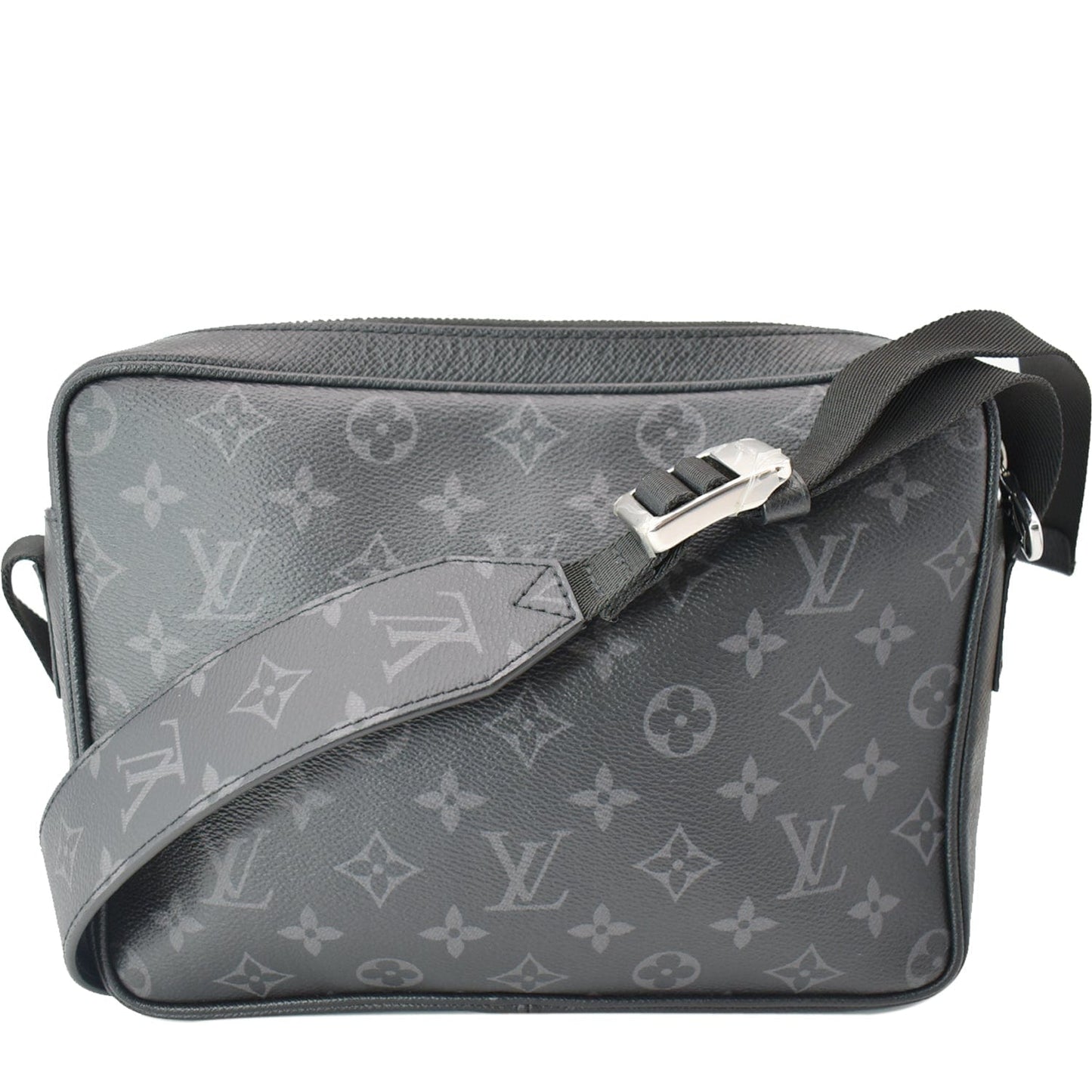 LOUIS VUITTON Outdoor Messenger Eclipse Canvas Crossbody Bag Black - 10% Off