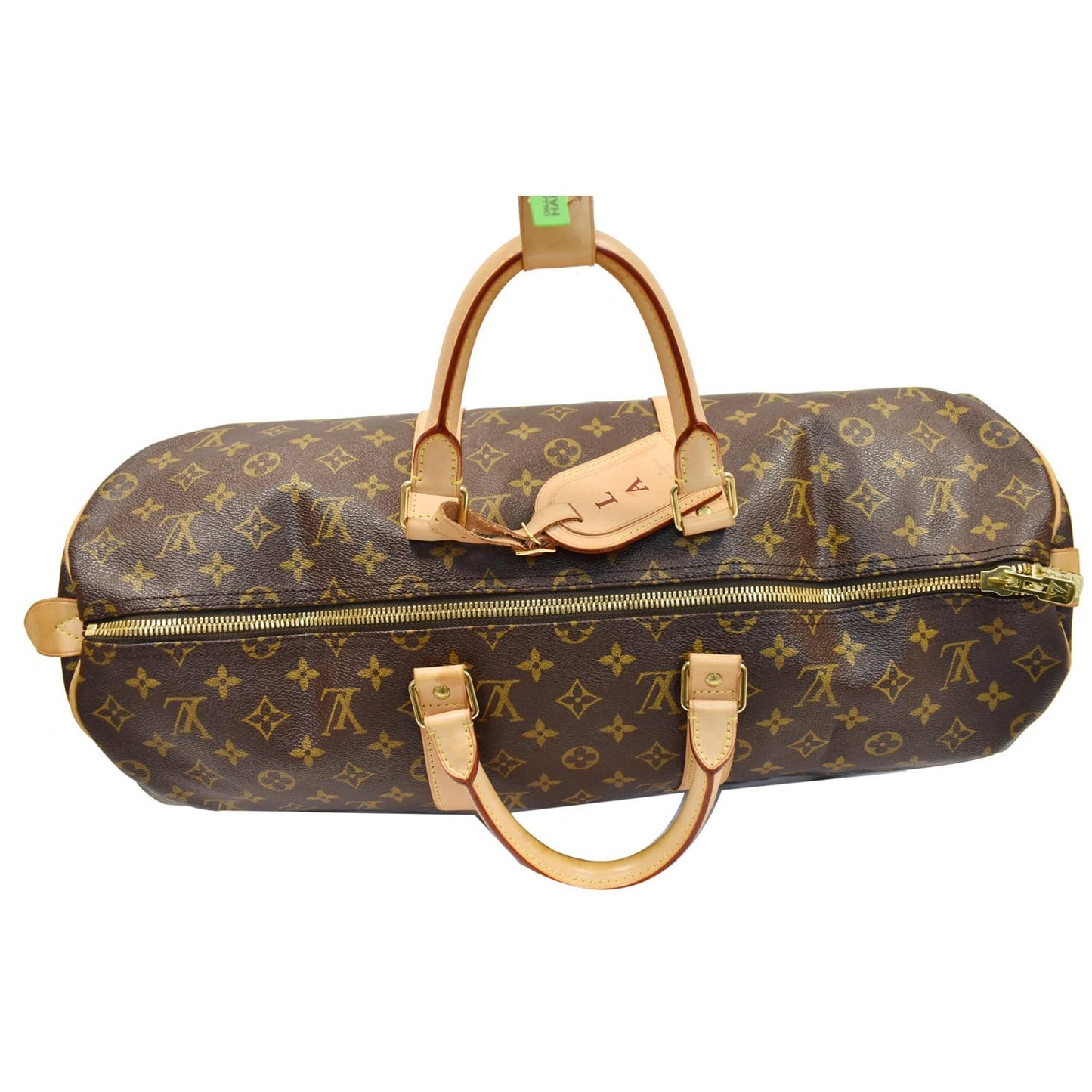 LOUIS VUITTON Keepall 45 Monogram Canvas Travel Bag Brown