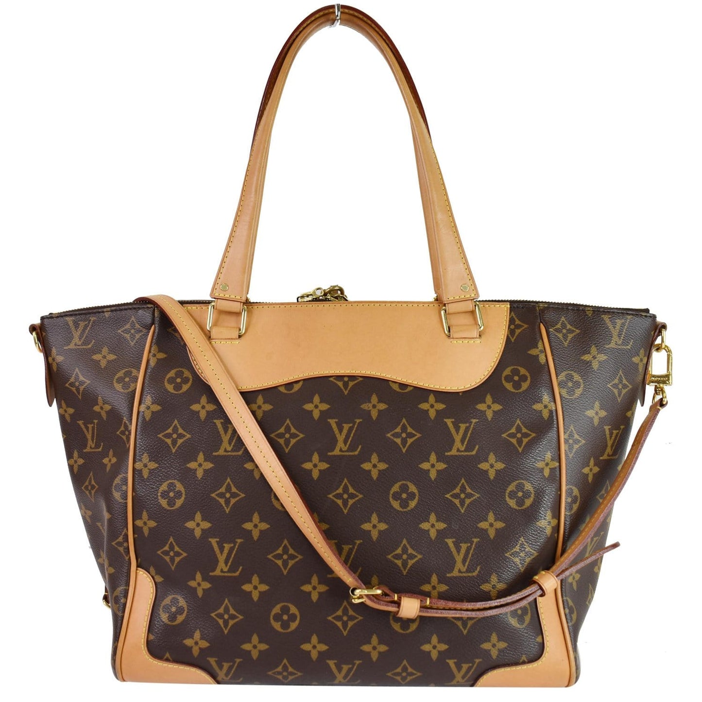 LOUIS VUITTON Estrela MM NM Monogram Canvas Shoulder Bag Brown