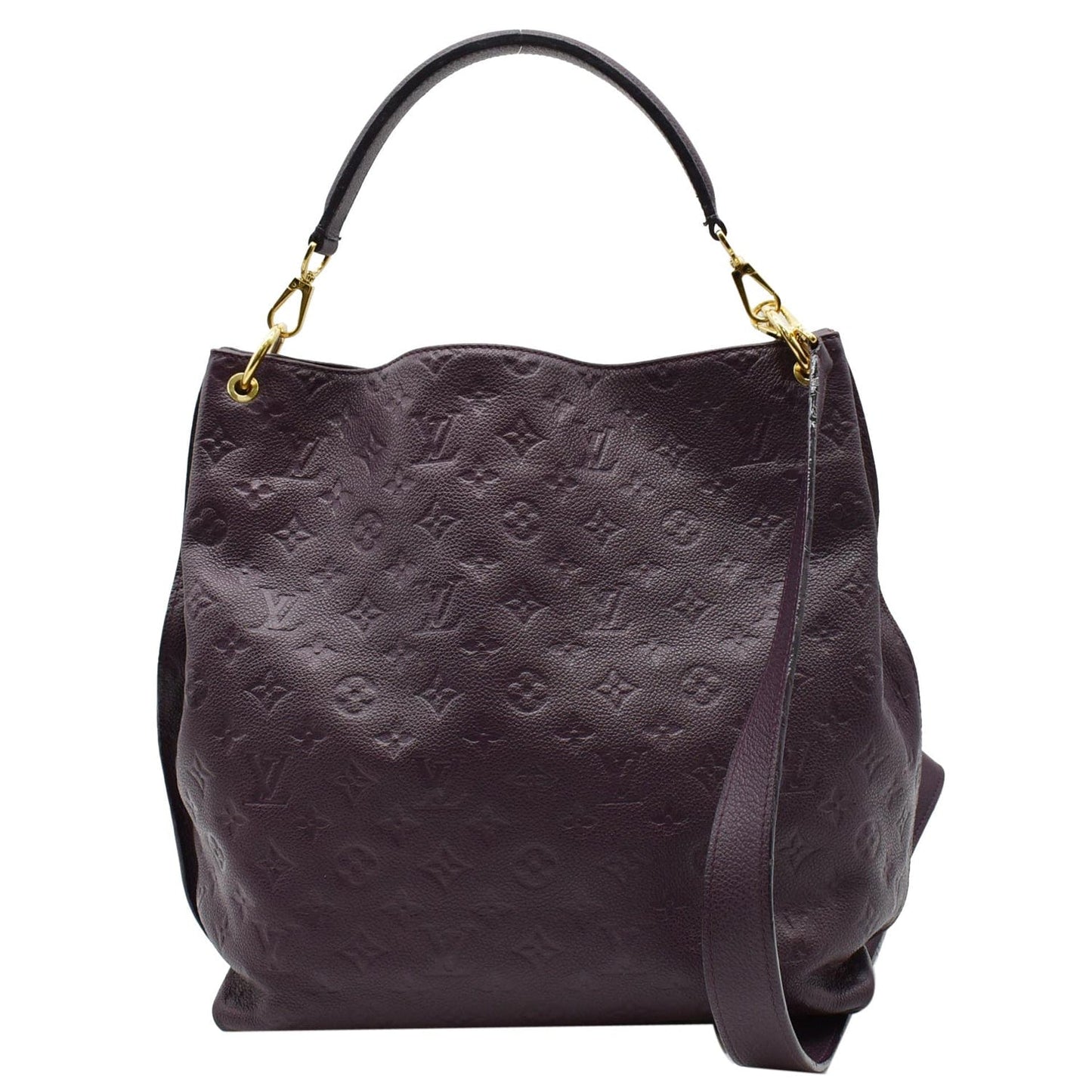LOUIS VUITTON Metis Hobo Monogram Empreinte Shoulder Bag Plum - 20% OFF