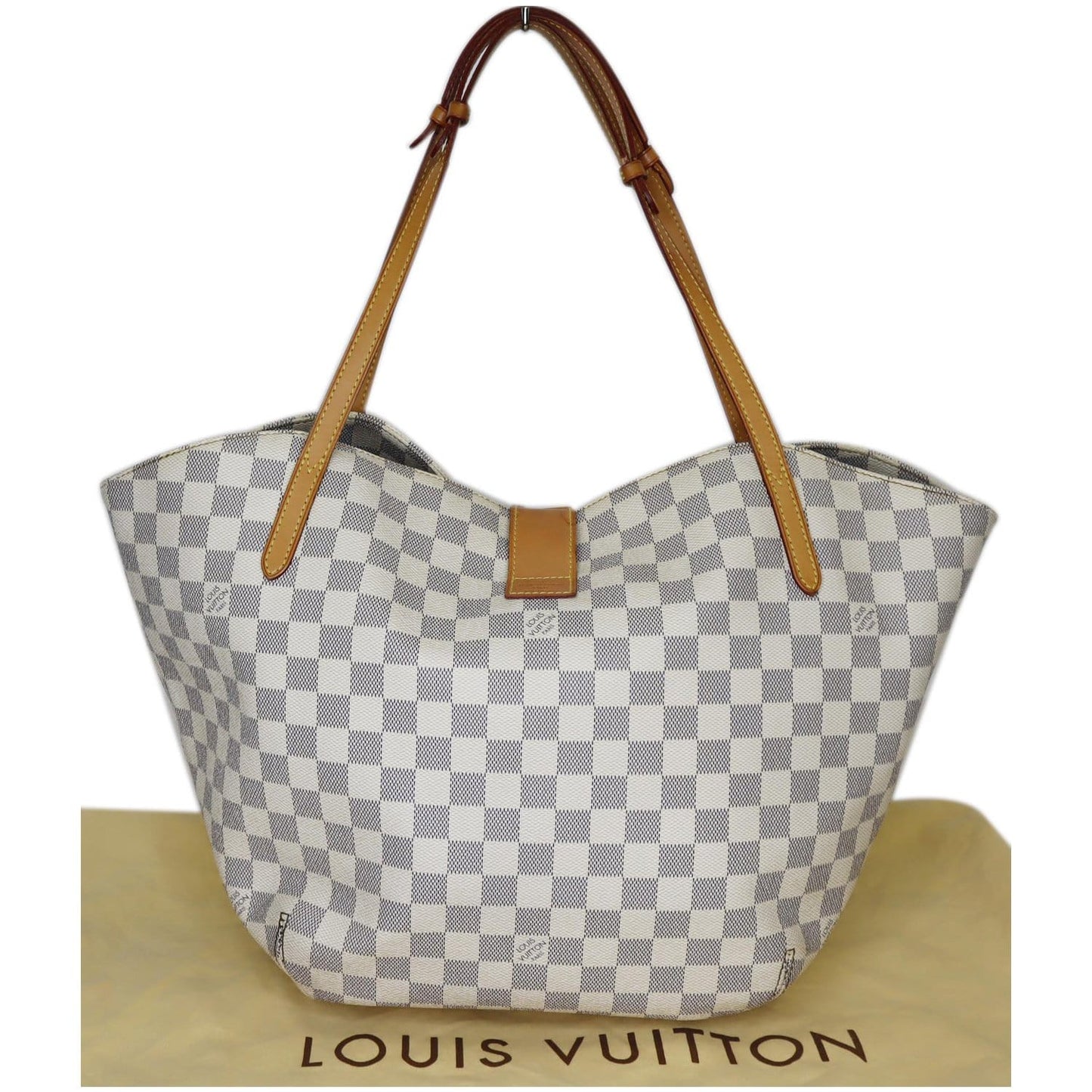 LOUIS VUITTON Salina PM Damier Azur Shoulder Bag White - 15% OFF