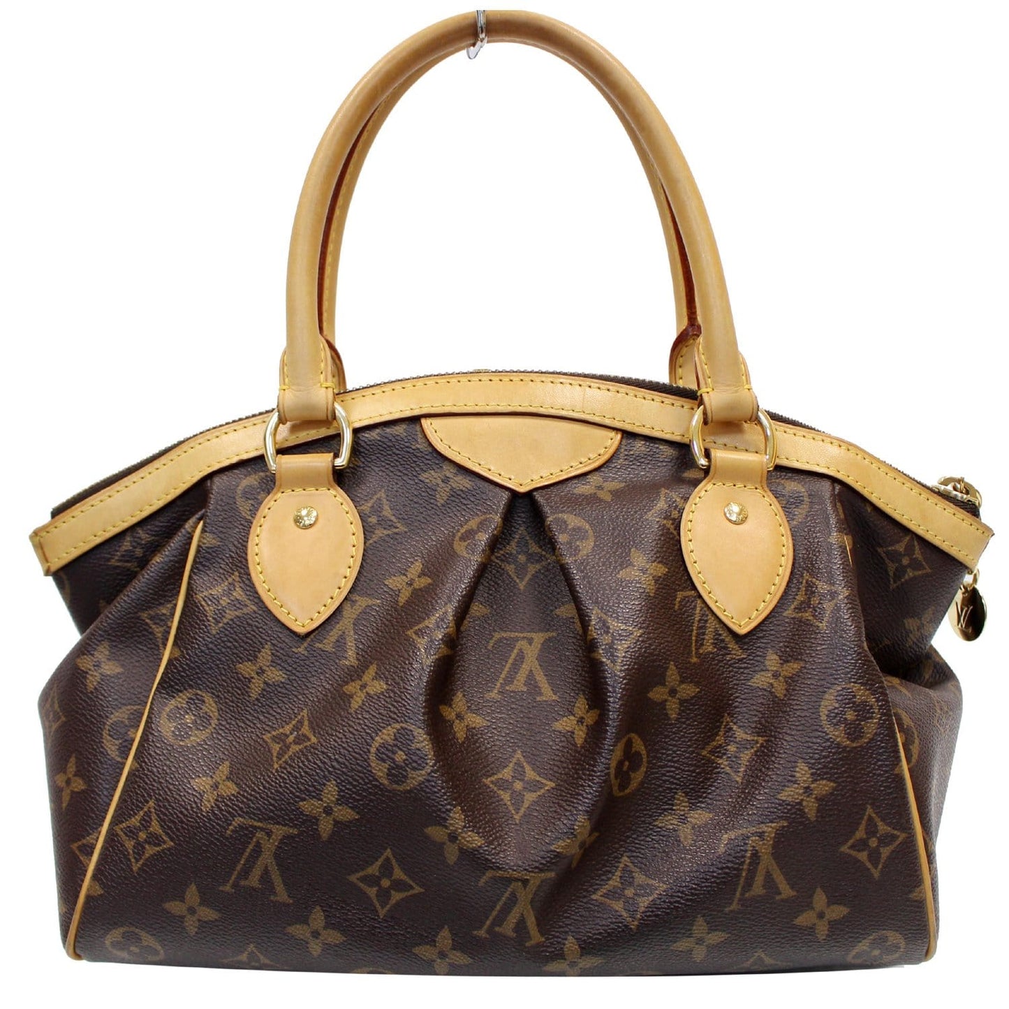LOUIS VUITTON Tivoli PM Monogram Canvas Shoulder Bag Brown