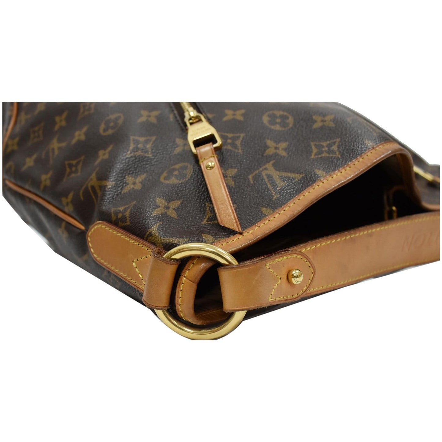 LOUIS VUITTON Delightful GM Monogram Canvas Shoulder Bag Brown