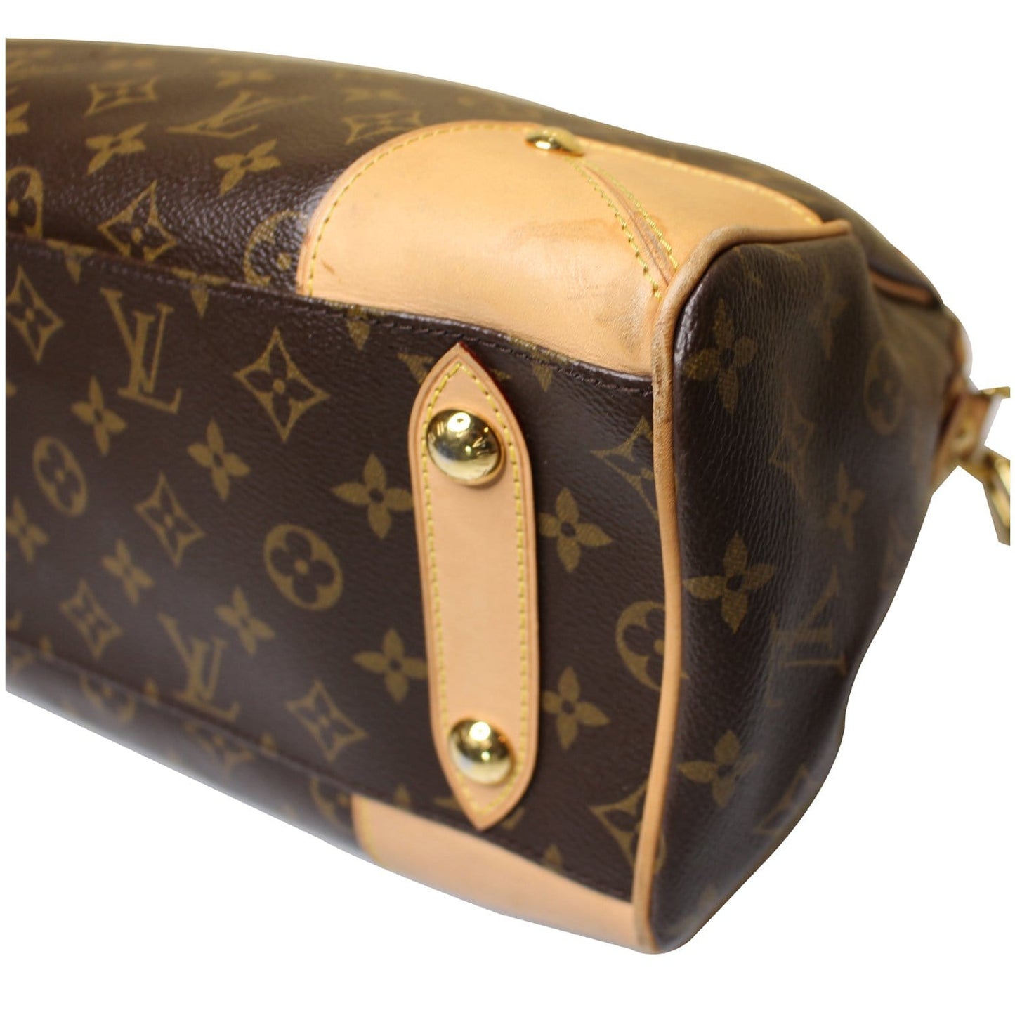 LOUIS VUITTON Monogram Canvas Retiro PM Shoulder Bag Brown