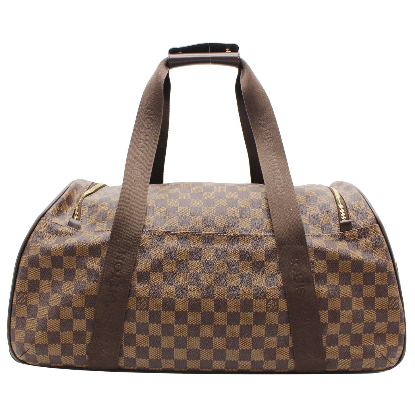 LOUIS VUITTON Neo Eole 55 Damier Ebene Rolling Travel Bag Brown