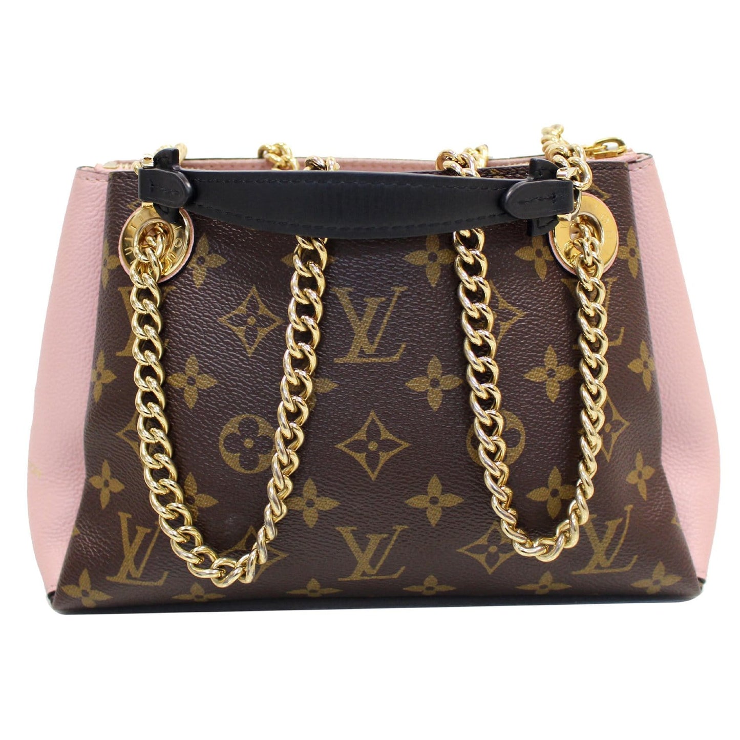 LOUIS VUITTON Surene BB Monogram Canvas Shoulder Bag Rose Poudre