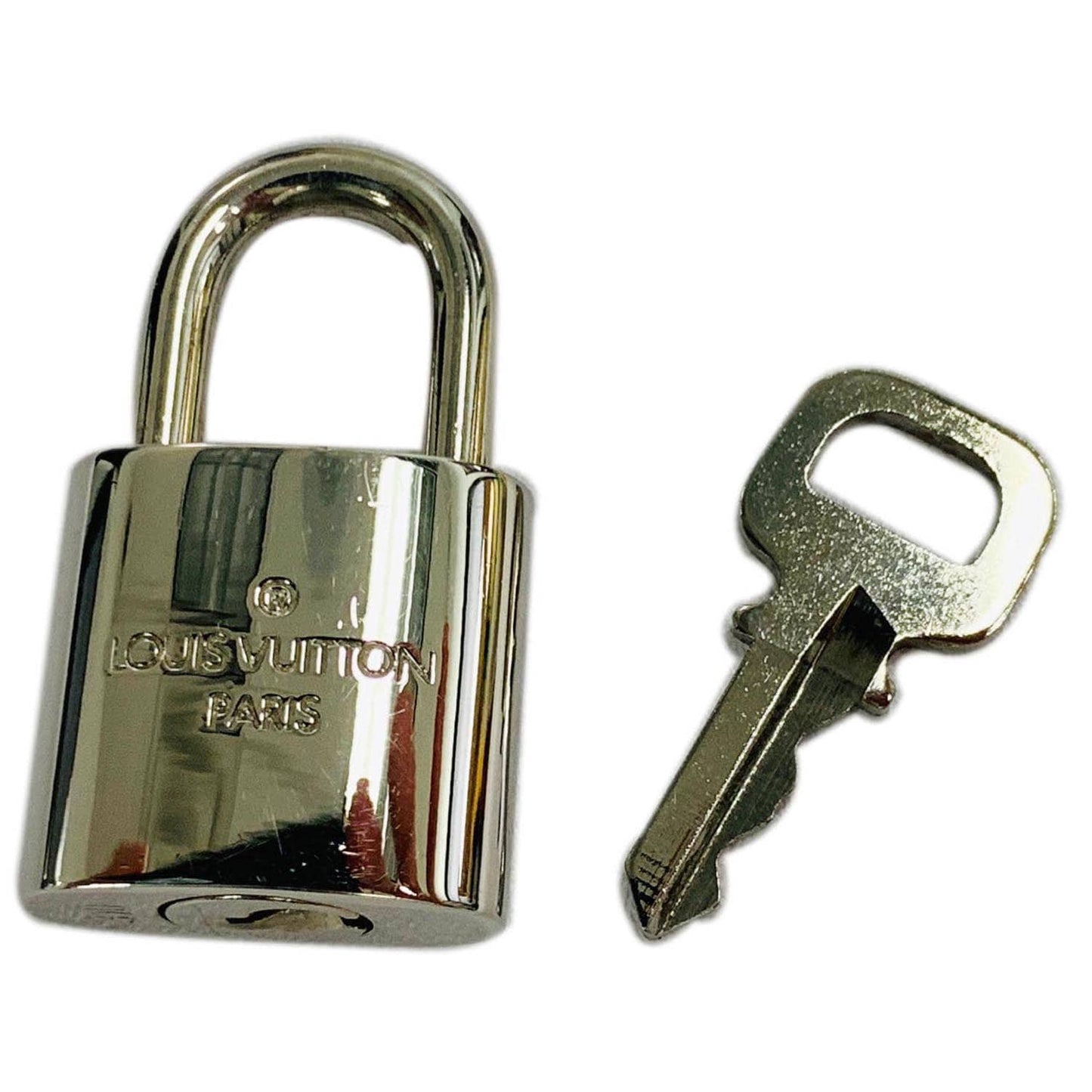 LOUIS VUITTON Lock and Key Set Silver Number 310
