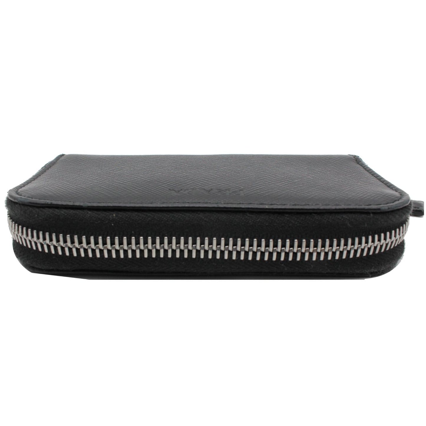 PRADA Saffiano Leather Key Case Holder Black - Final Sale