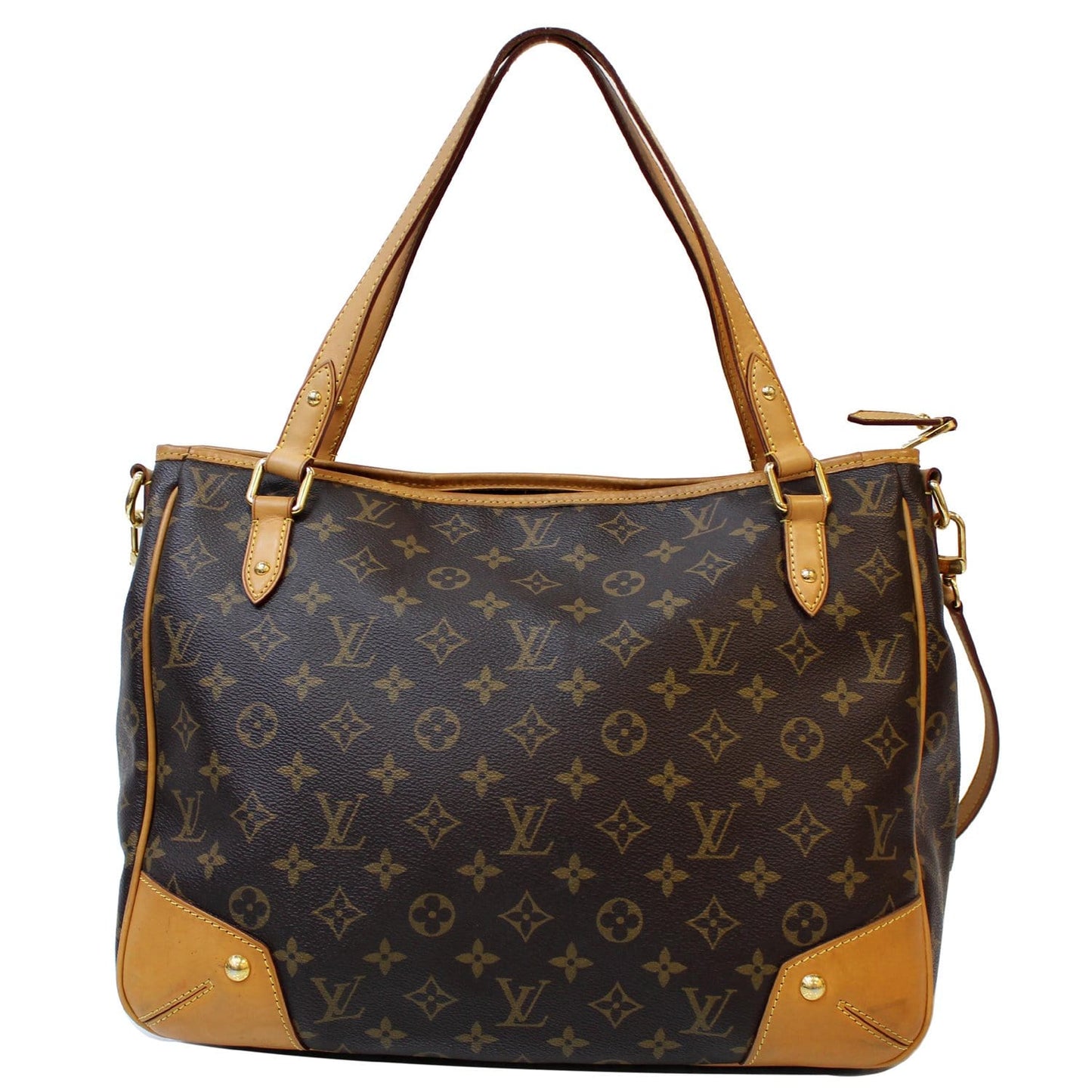 LOUIS VUITTON Estrela MM Monogram Canvas Shoulder Bag Brown