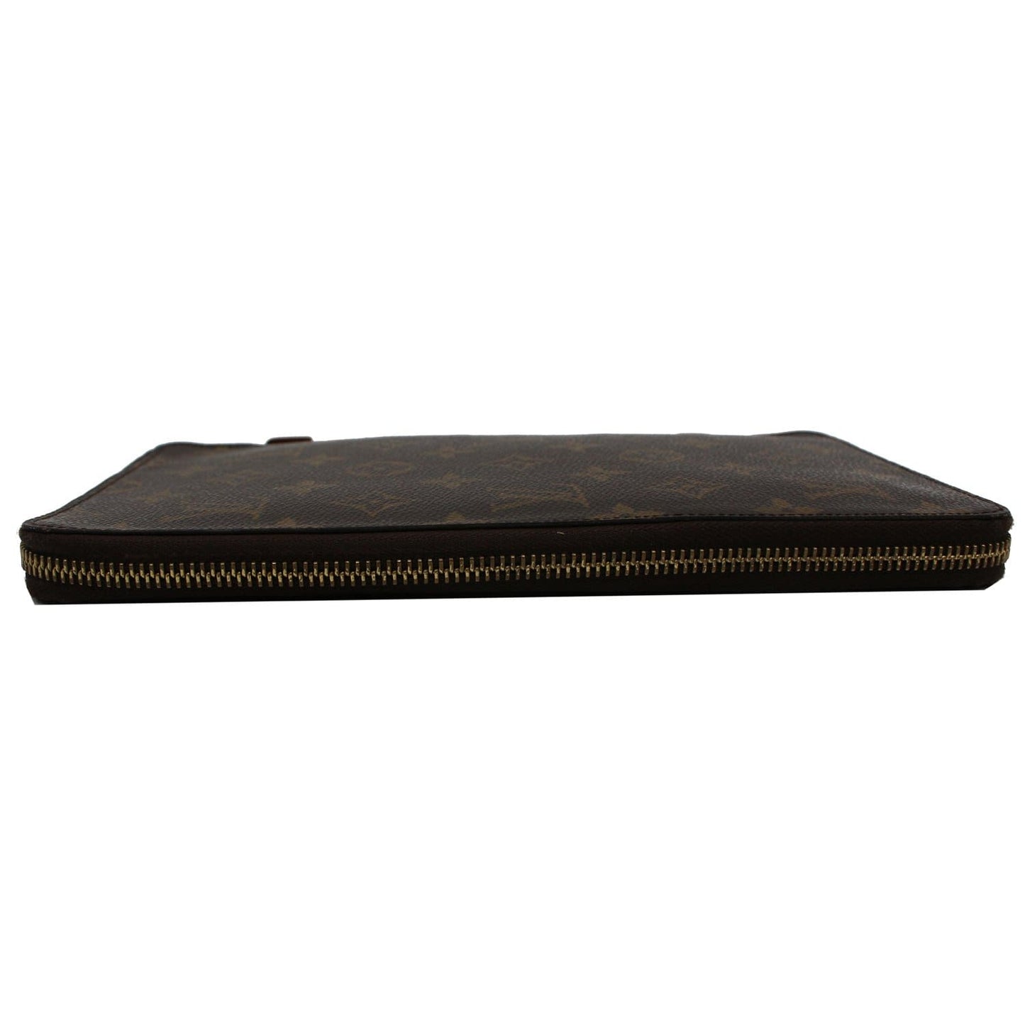 LOUIS VUITTON Zippy XL Monogram Canvas Organizer Wallet Brown