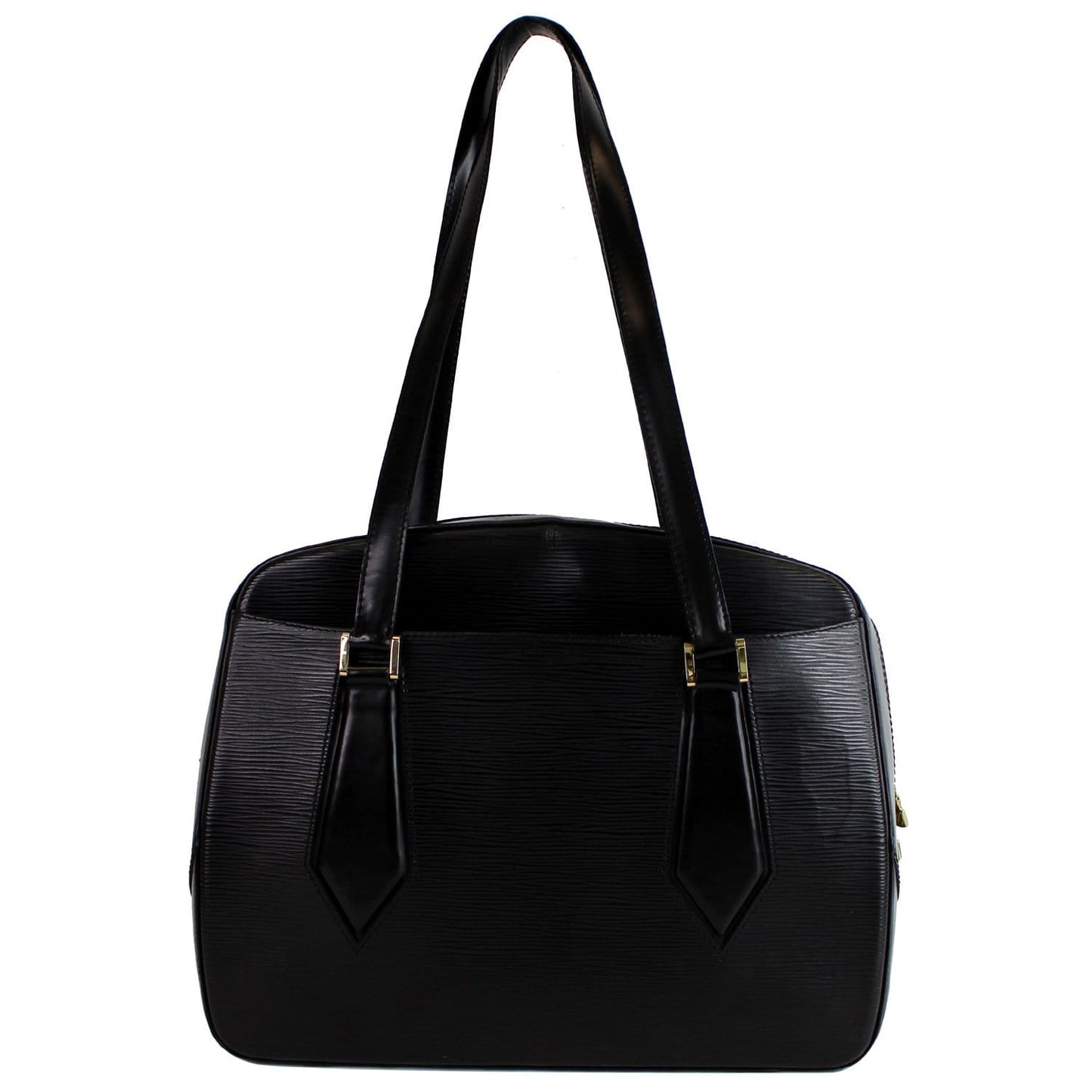 LOUIS VUITTON Voltaire Black Epi Leather Shoulder Bag Black