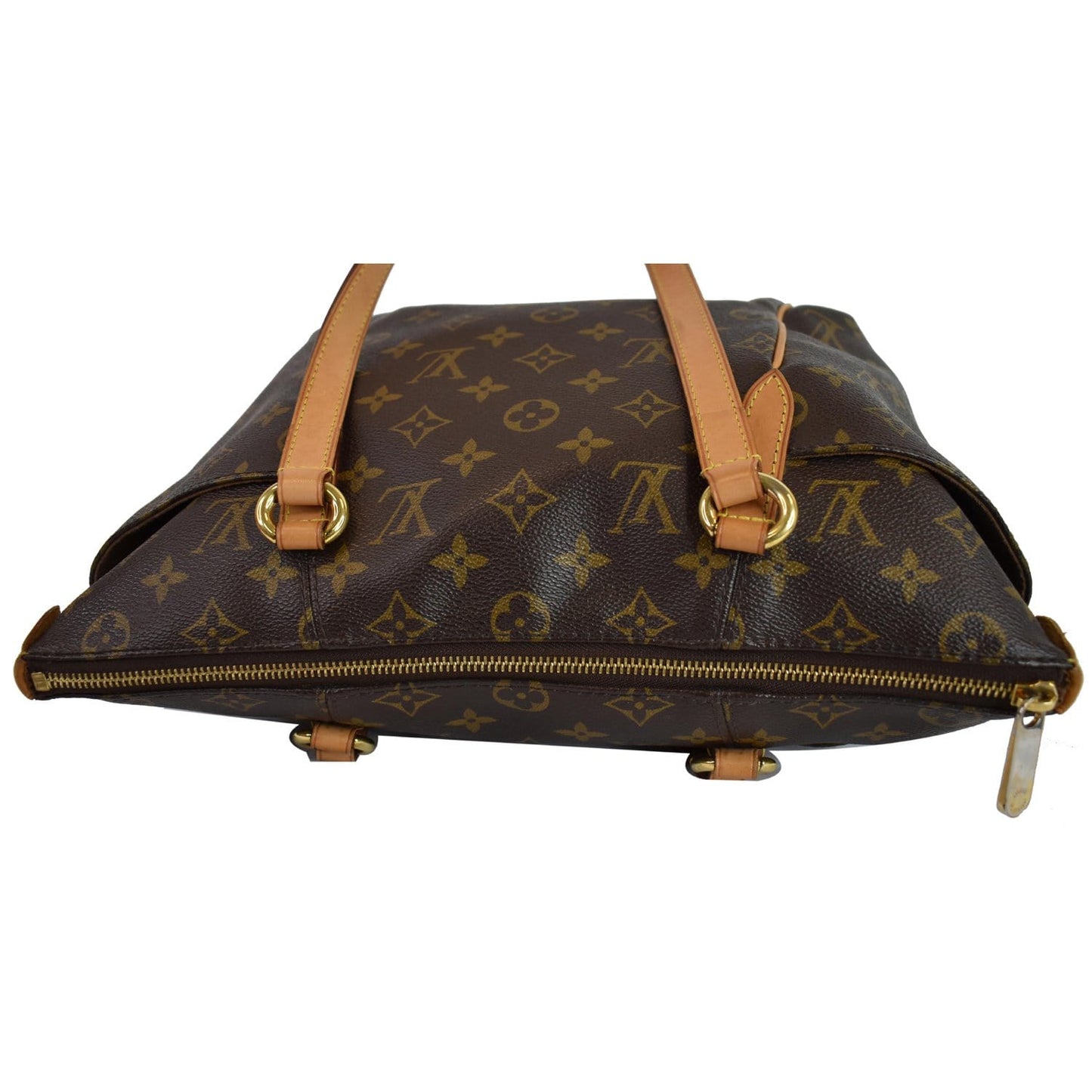 LOUIS VUITTON Totally PM Monogram Canvas Shoulder Bag Brown