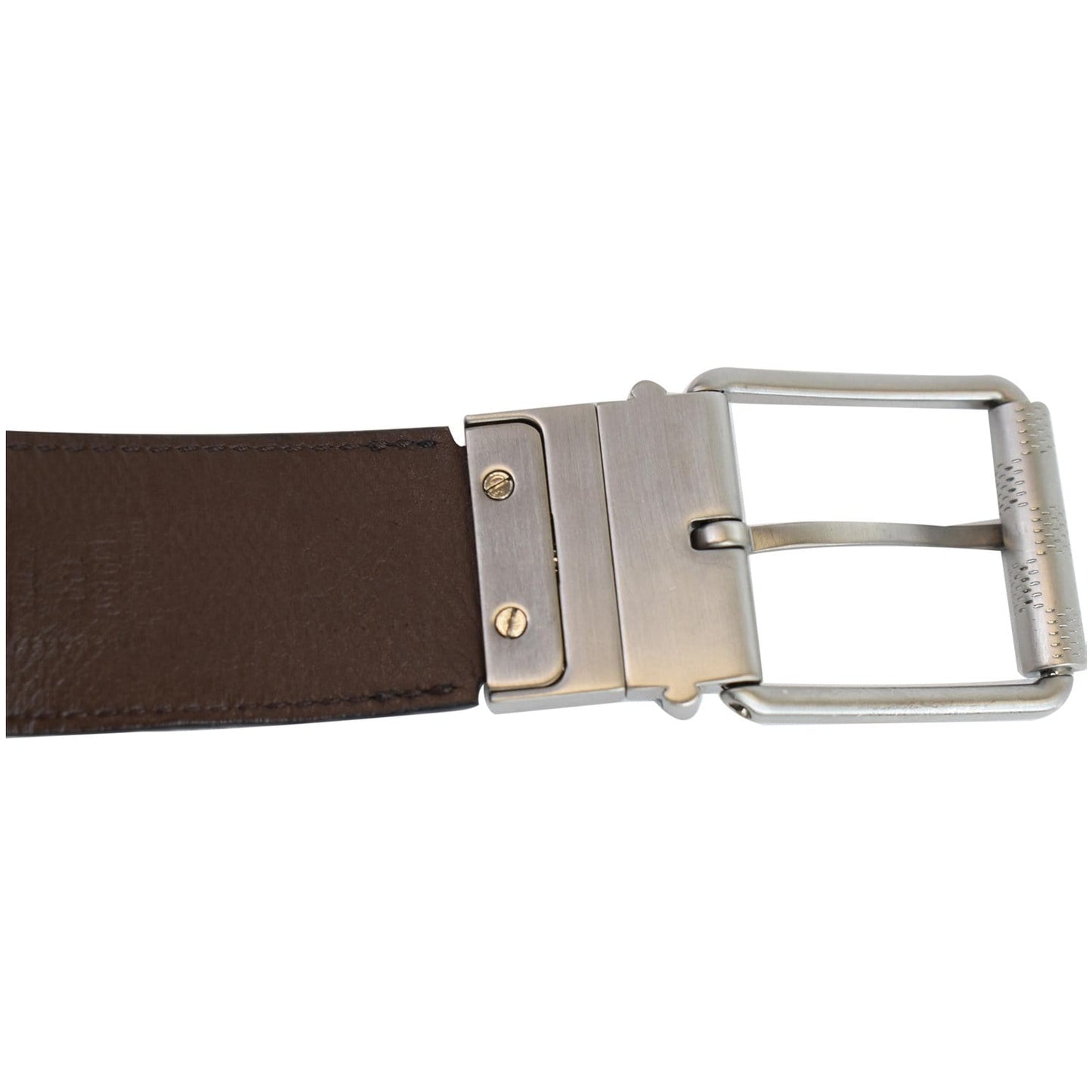 LOUIS VUITTON Reversible Boston Damier Infini Belt Black Size 40