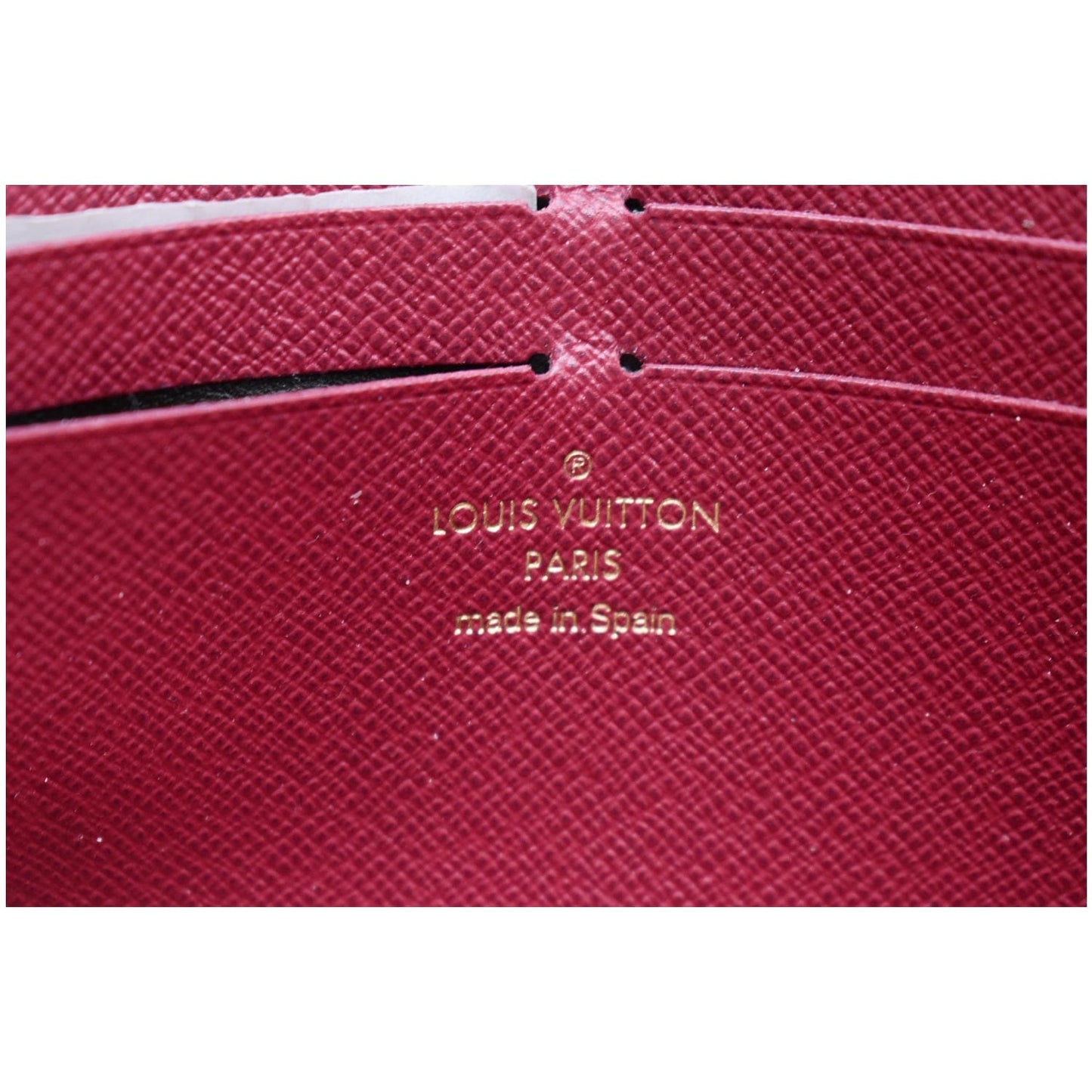 LOUIS VUITTON Monogram Canvas Sarah Wallet Brown