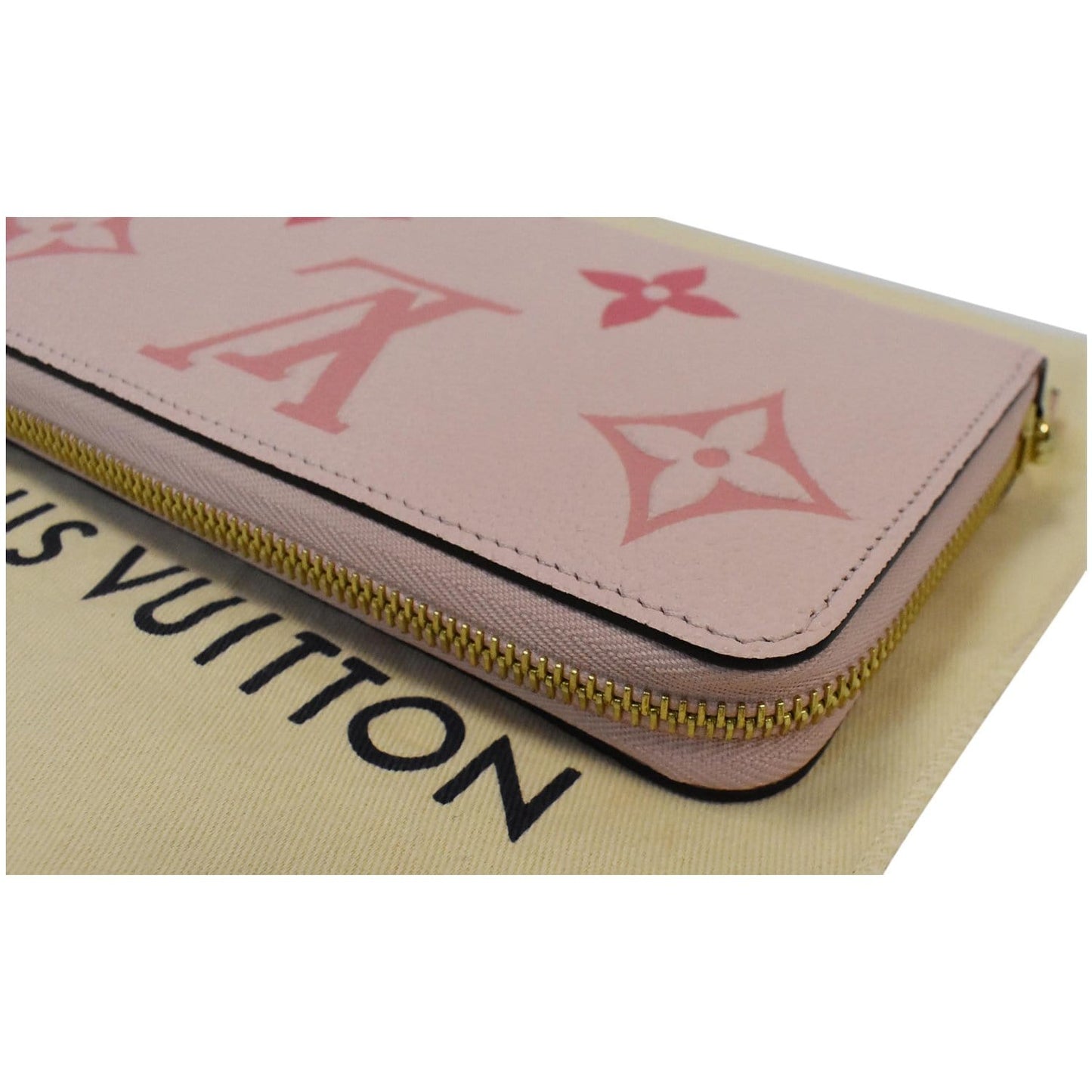 LOUIS VUITTON Empreinte Monogram By The Pool Zippy Wallet Rose Pink