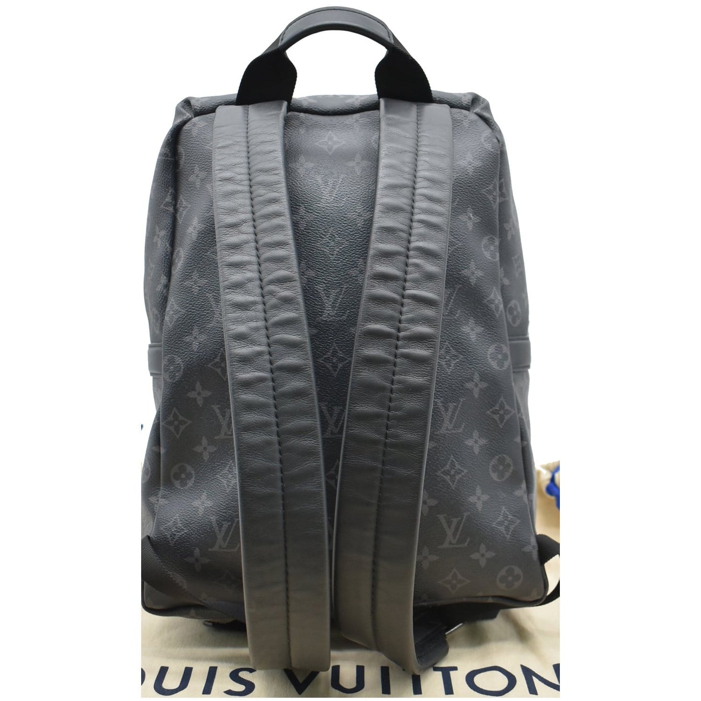 LOUIS VUITTON Discovery PM Monogram Eclipse Backpack Bag Black