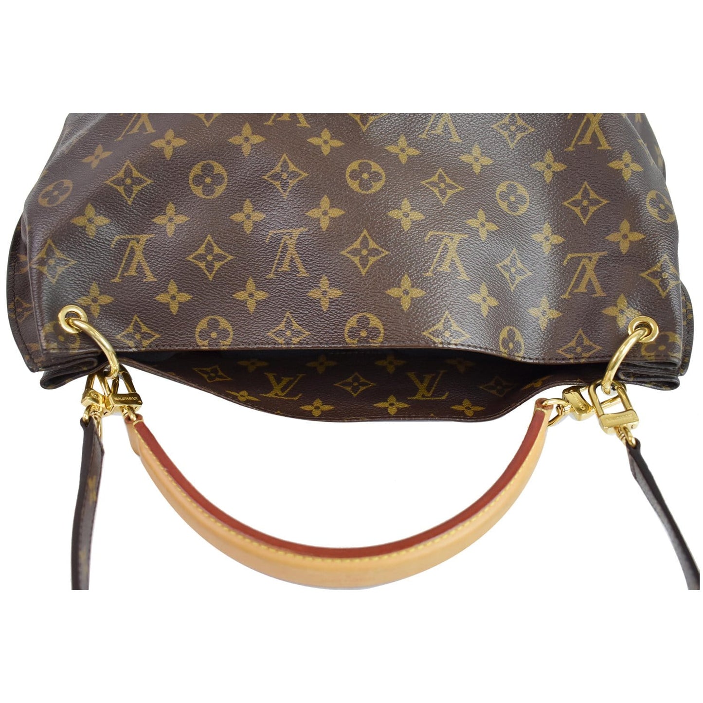 LOUIS VUITTON Metis Hobo Monogram Canvas Shoulder Bag Brown