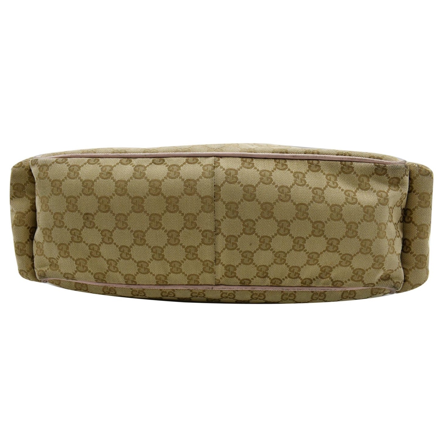 GUCCI Large Diaper GG Supreme Canvas Shoulder Bag Pink 123326