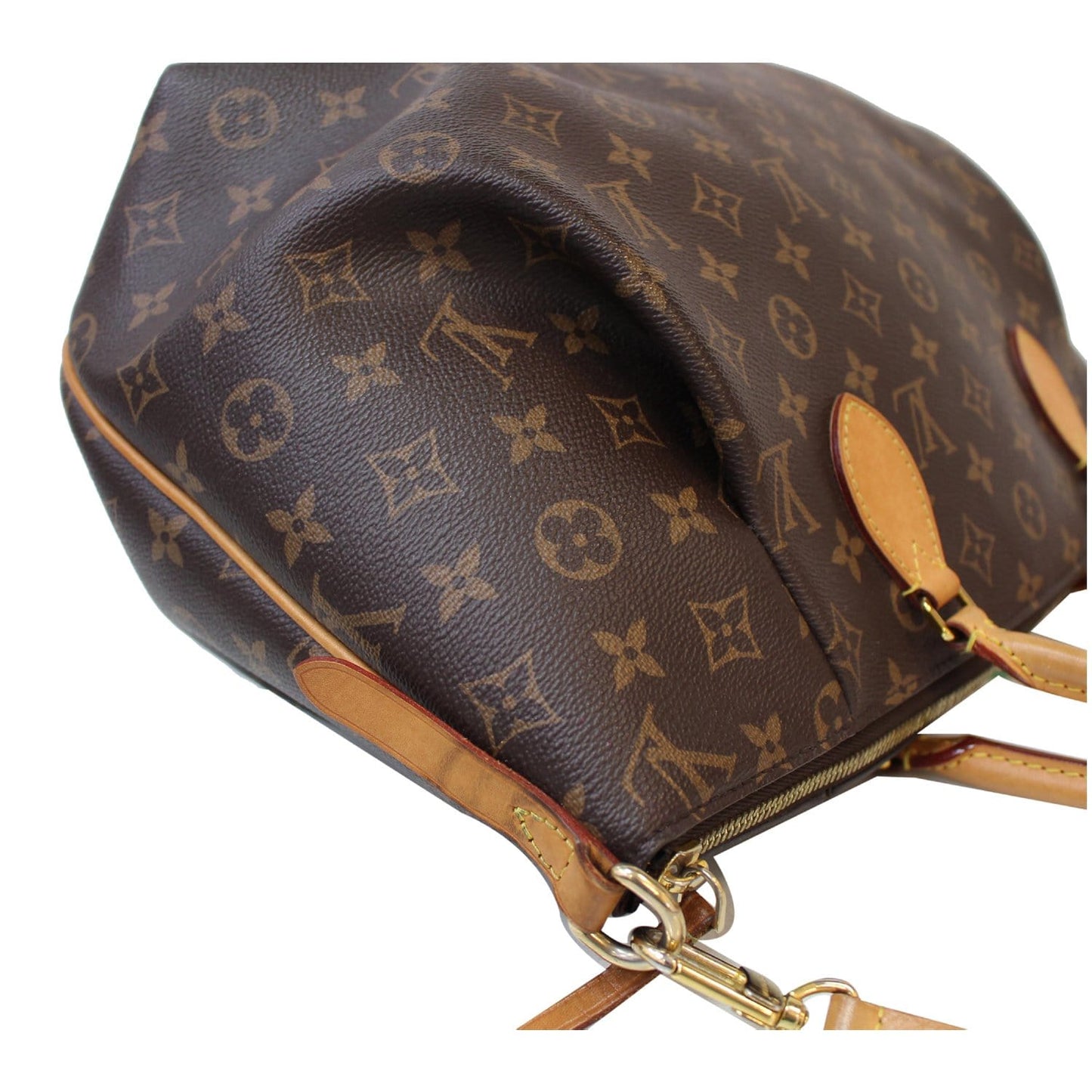 LOUIS VUITTON Turenne GM Monogram Canvas 2 Way Shoulder Bag Brown