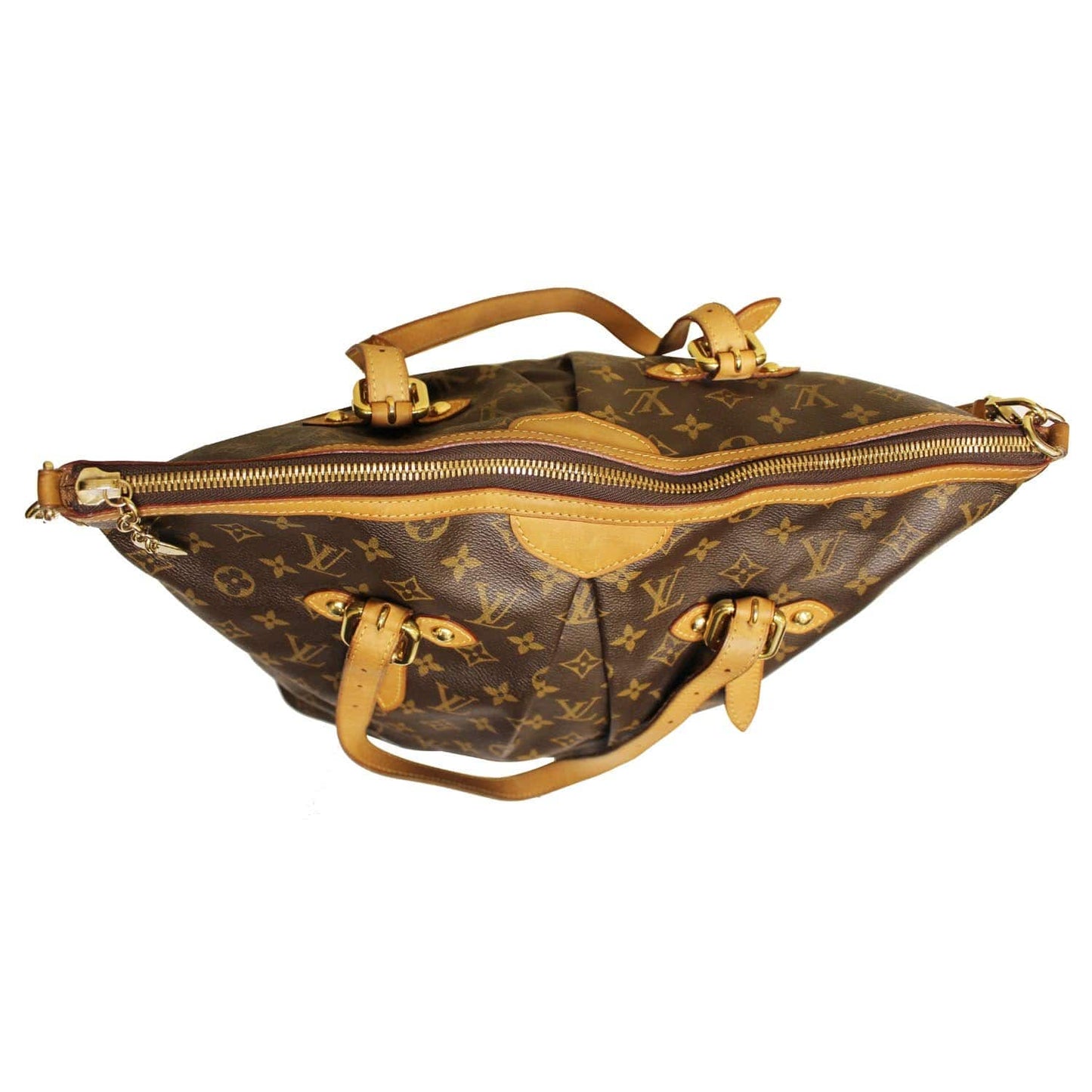 LOUIS VUITTON Palermo GM Monogram Canvas Tote Shoulder Bag Brown