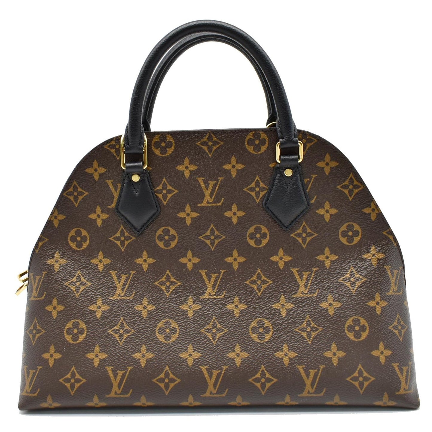 LOUIS VUITTON Alma B'N'B Monogram Canvas Shoulder Bag Brown