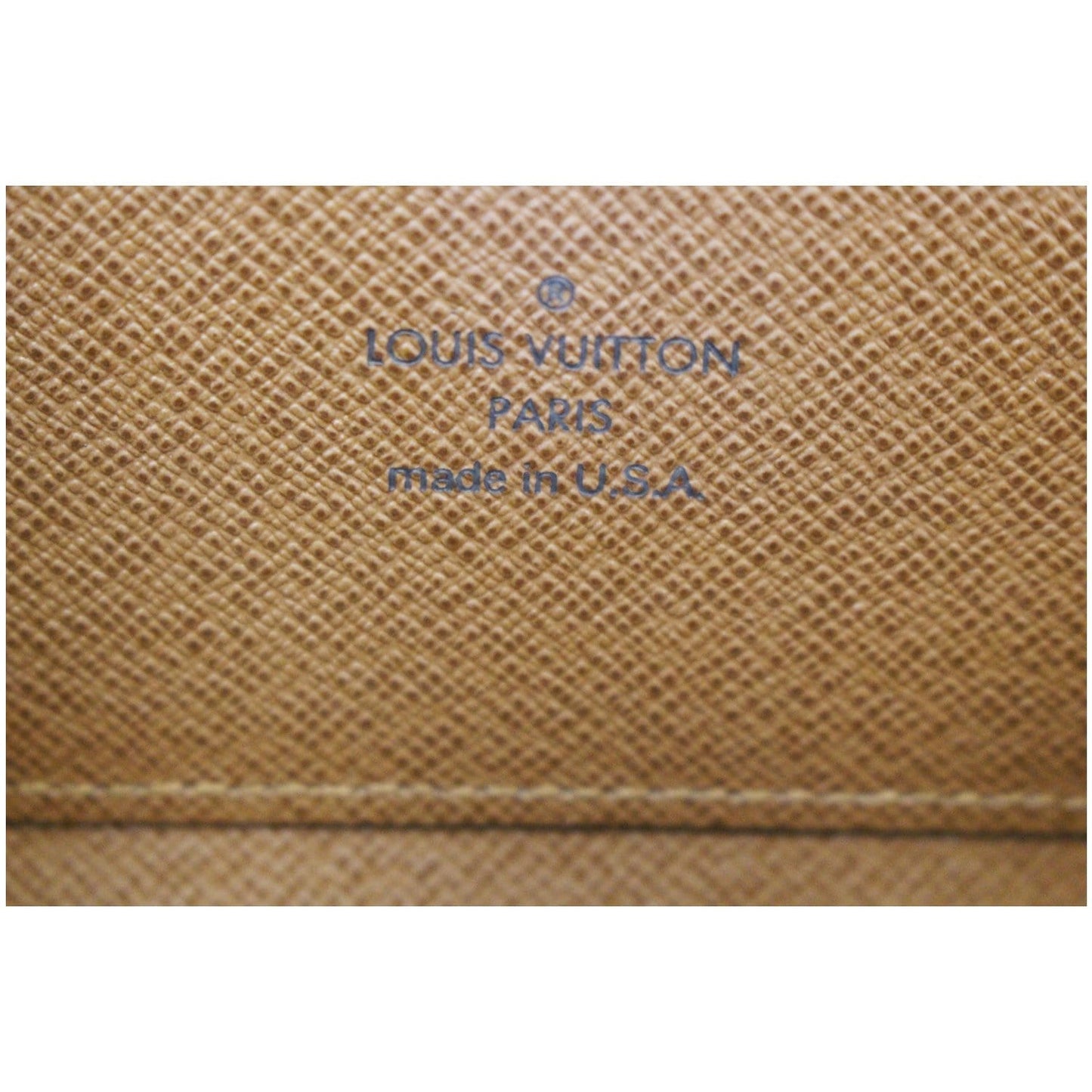 LOUIS VUITTON Monogram Canvas Zippy Long Wallet