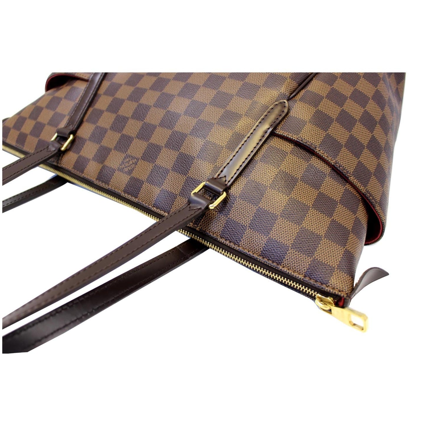 LOUIS VUITTON Totally MM Damier Ebene Shoulder Handbag