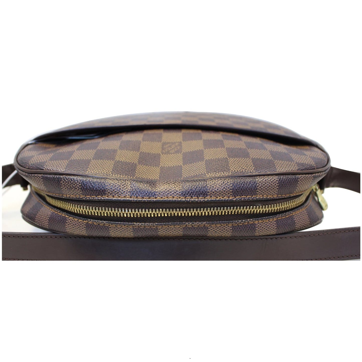 LOUIS VUITTON Ipanema GM  Damier Ebene Crossbody Bag Brown