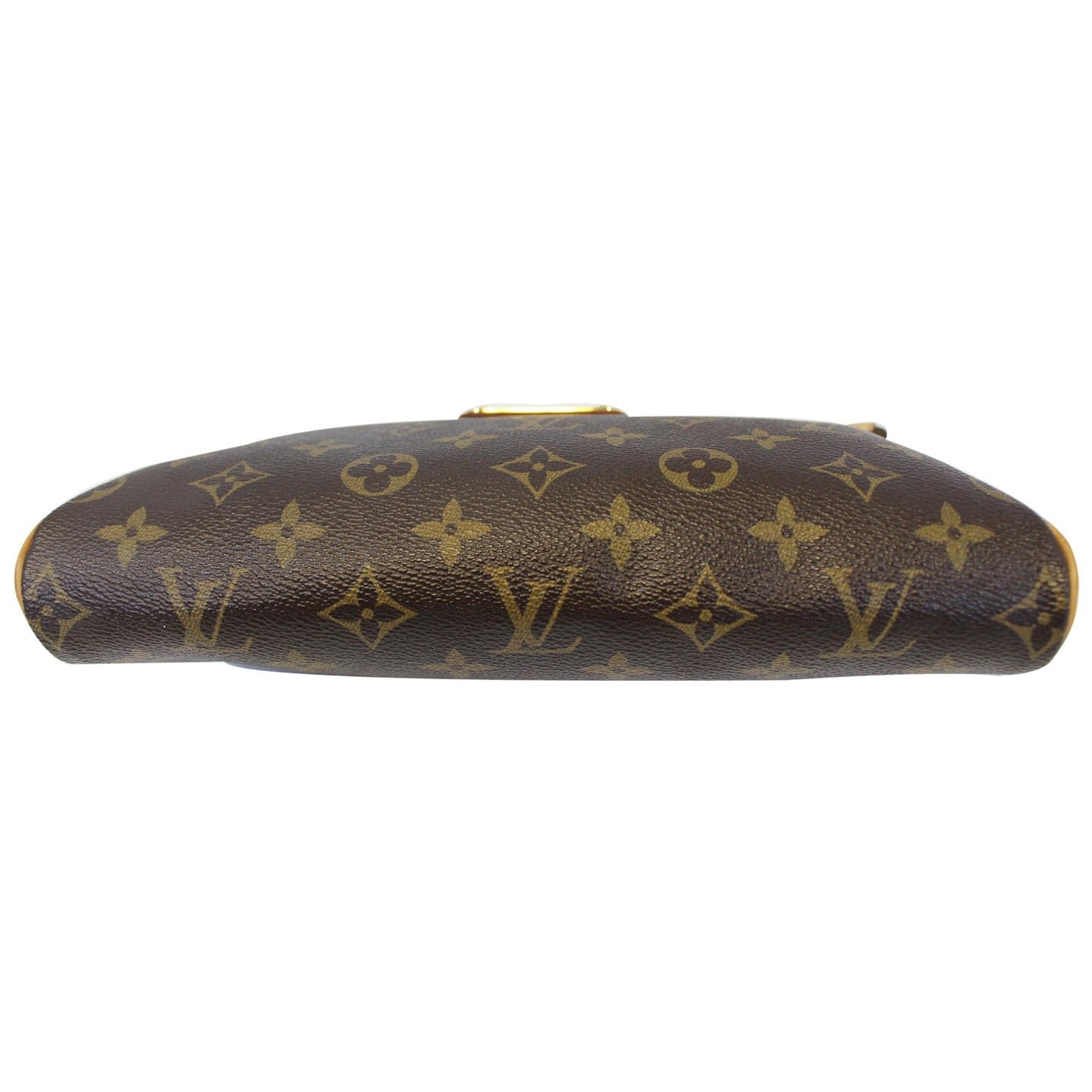 LOUIS VUITTON Pochette Eva Monogram Canvas Clutch Crossbody Bag