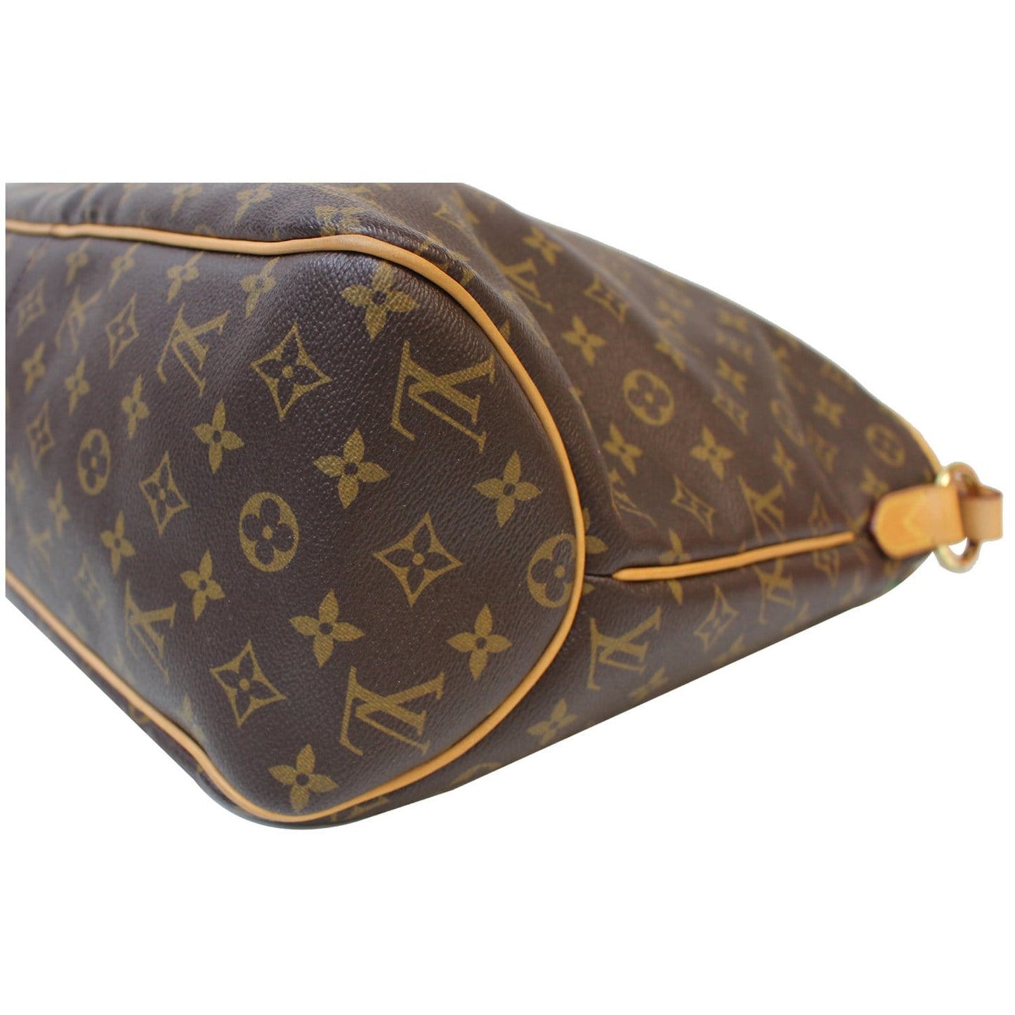 LOUIS VUITTON Delightful MM Monogram Canvas Shoulder Bag Brown