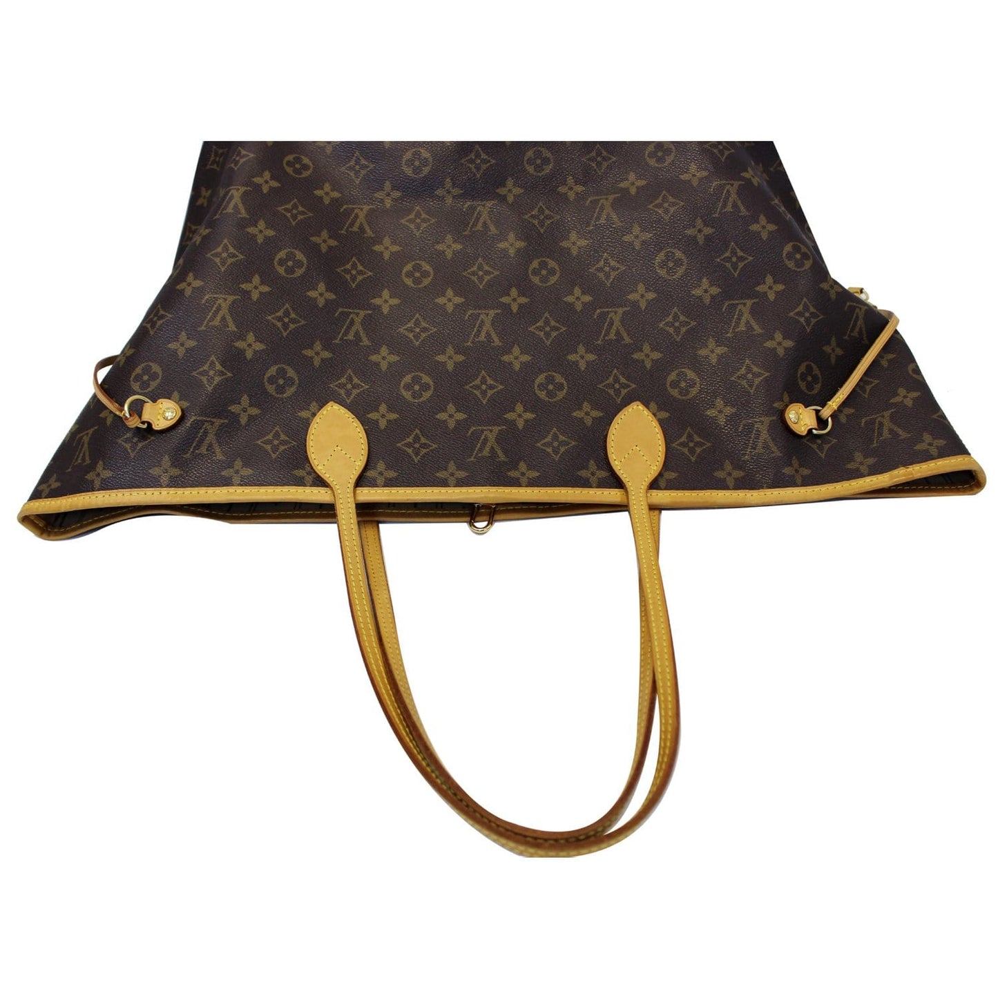 LOUIS VUITTON Neverfull GM Monogram Canvas Tote Shoulder Bag Brown