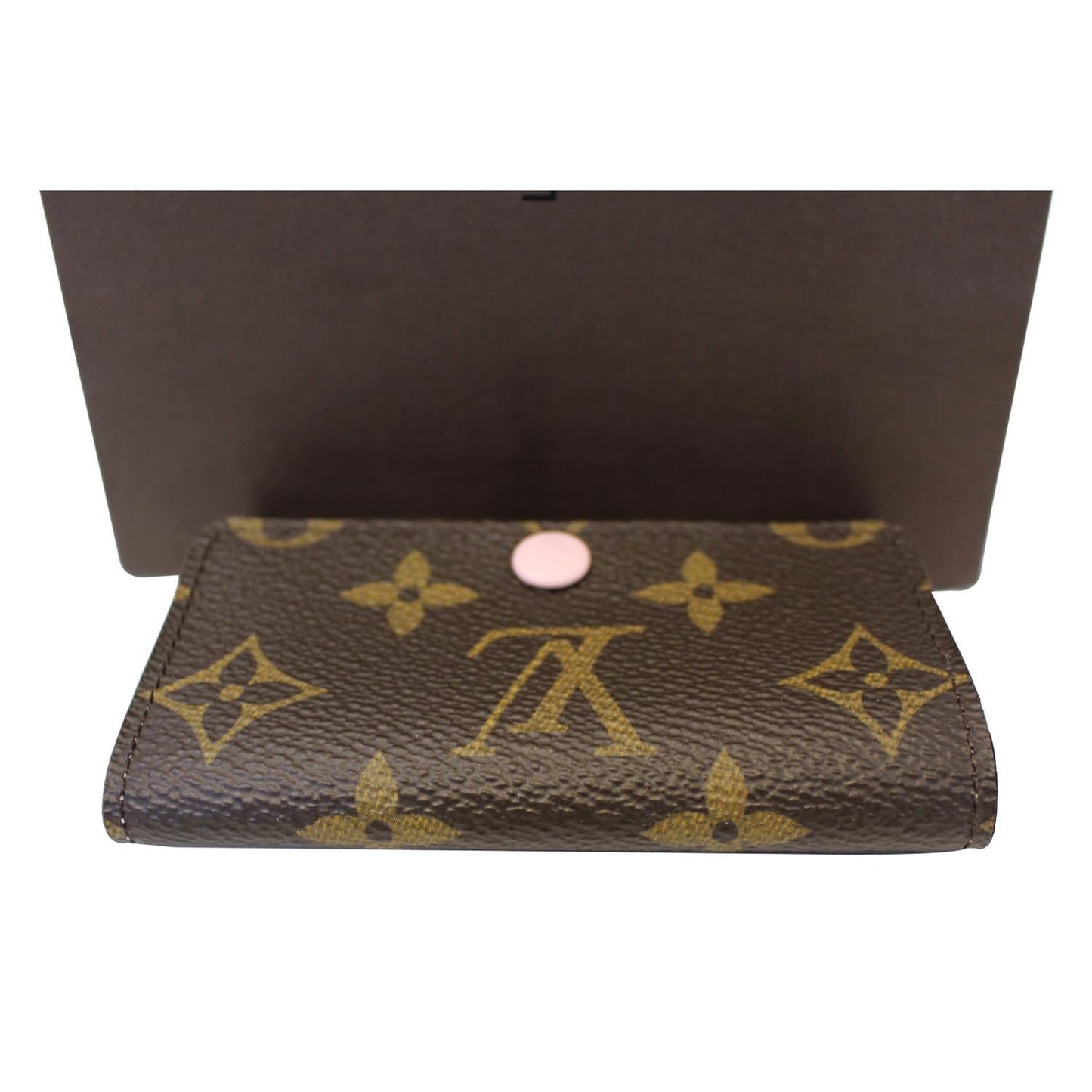 LOUIS VUITTON Monogram Canvas 6 Key Holder Rose Ballerine