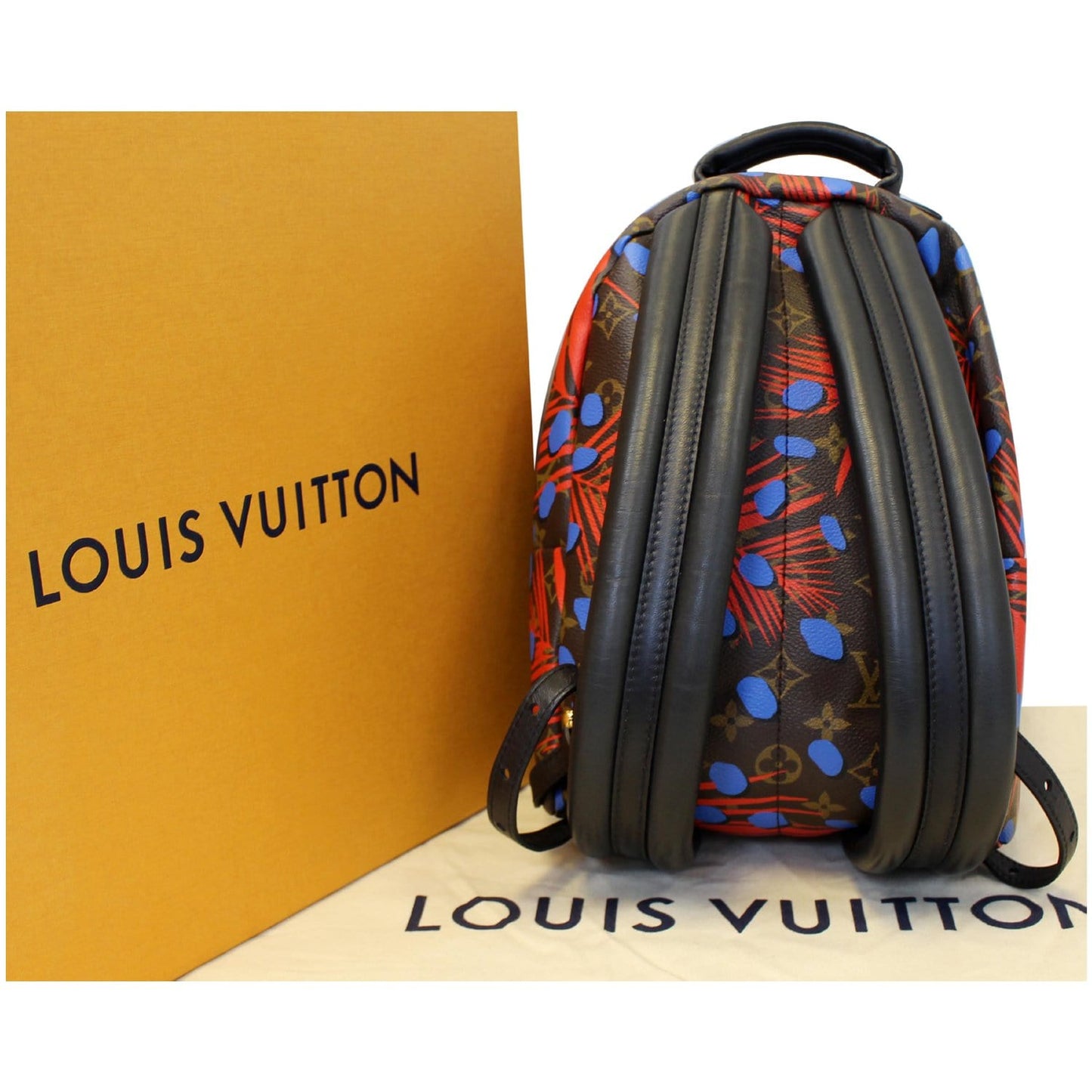 LOUIS VUITTON Palm Springs PM Monogram Jungle Dots Backpack Bag Brown - 25% OFF